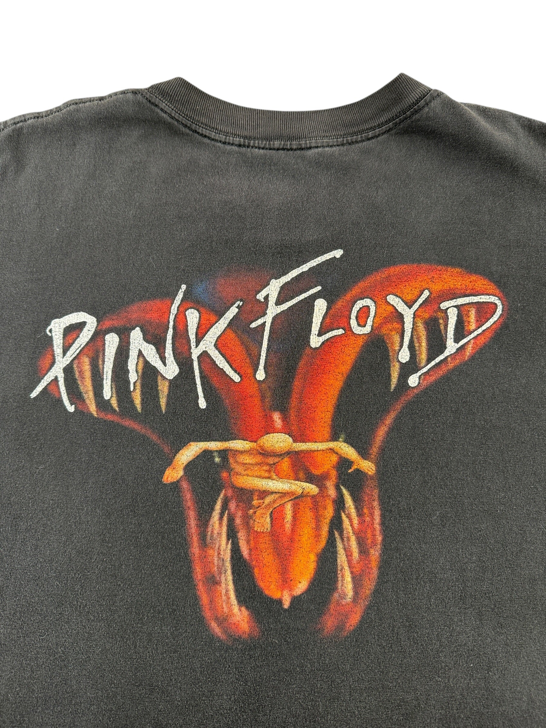 Back Graphic of Vintage Wonderland Production 1997 Pink Floyd Tee SZ XL