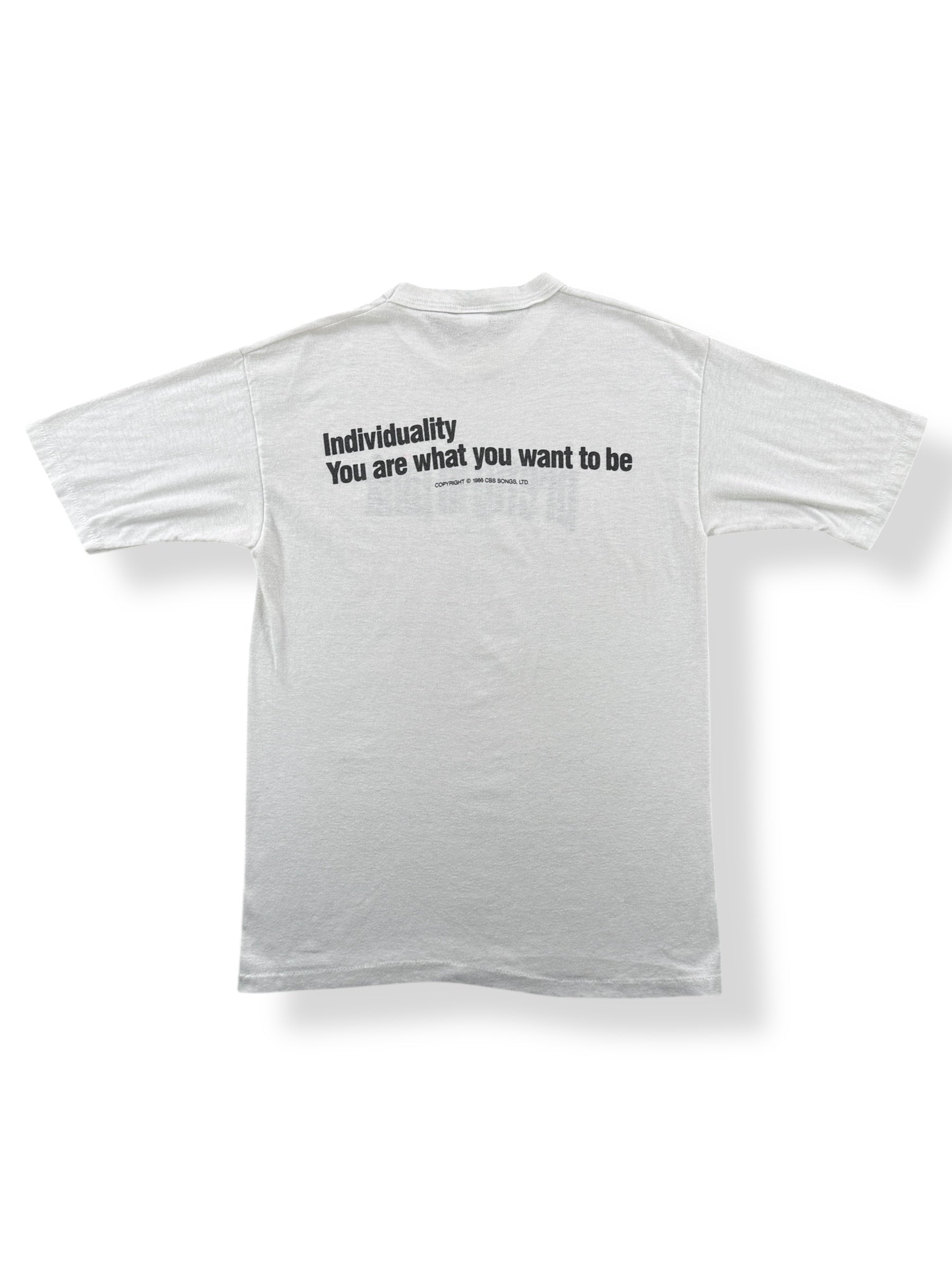 Back of Vintage John Hughes Pretty in Pink Tee SZ S