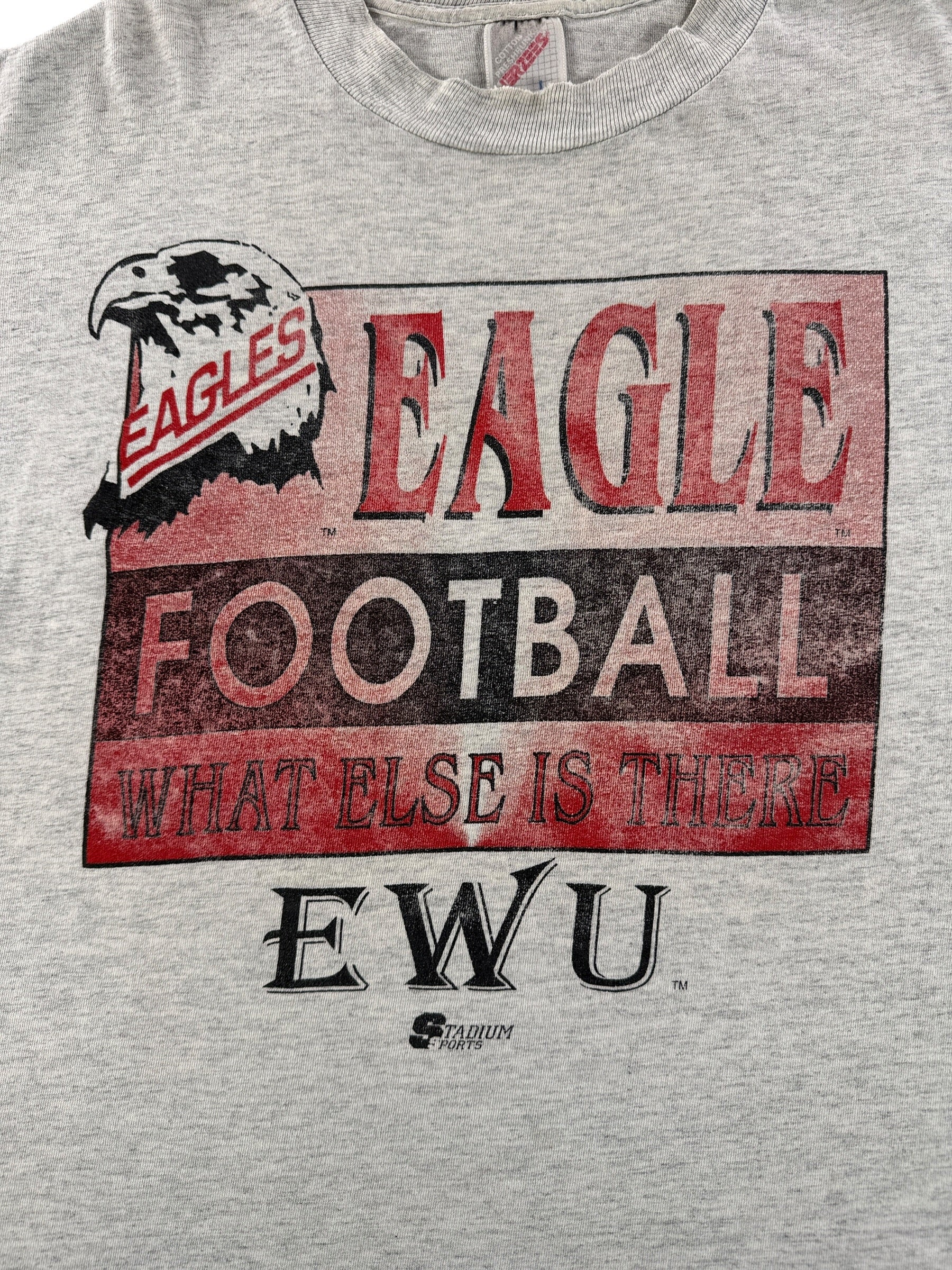 Graphic of Vintage Eagle Football Tee SZ L