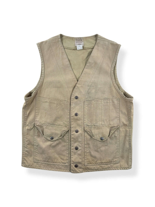 Front of Vintage Filson Tin Cloth Vest SZ 36
