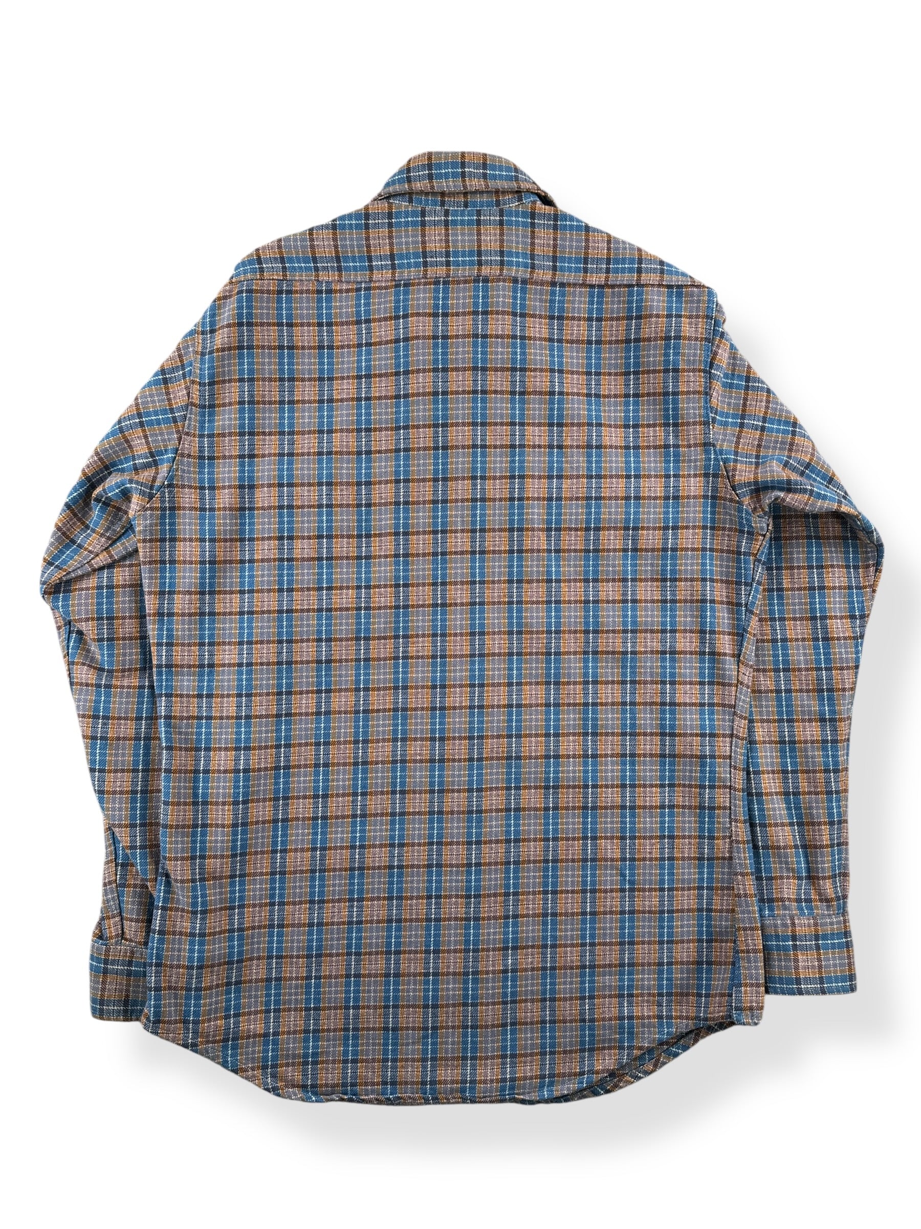 Back of Vintage Eddie Bauer Cotton Flannel SZ M