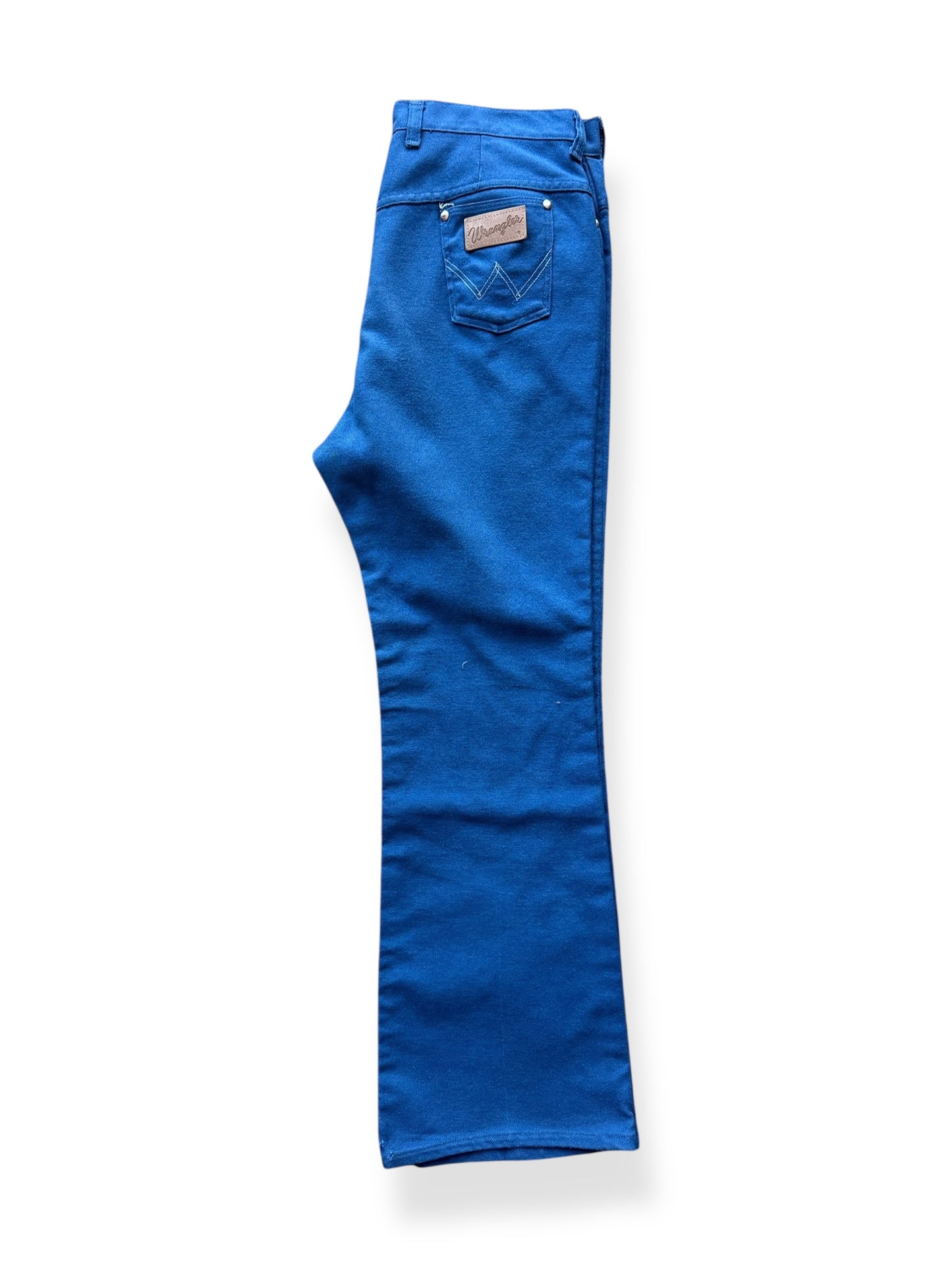 Unfolded Vintage Blue Miss Wrangler Jeans W32