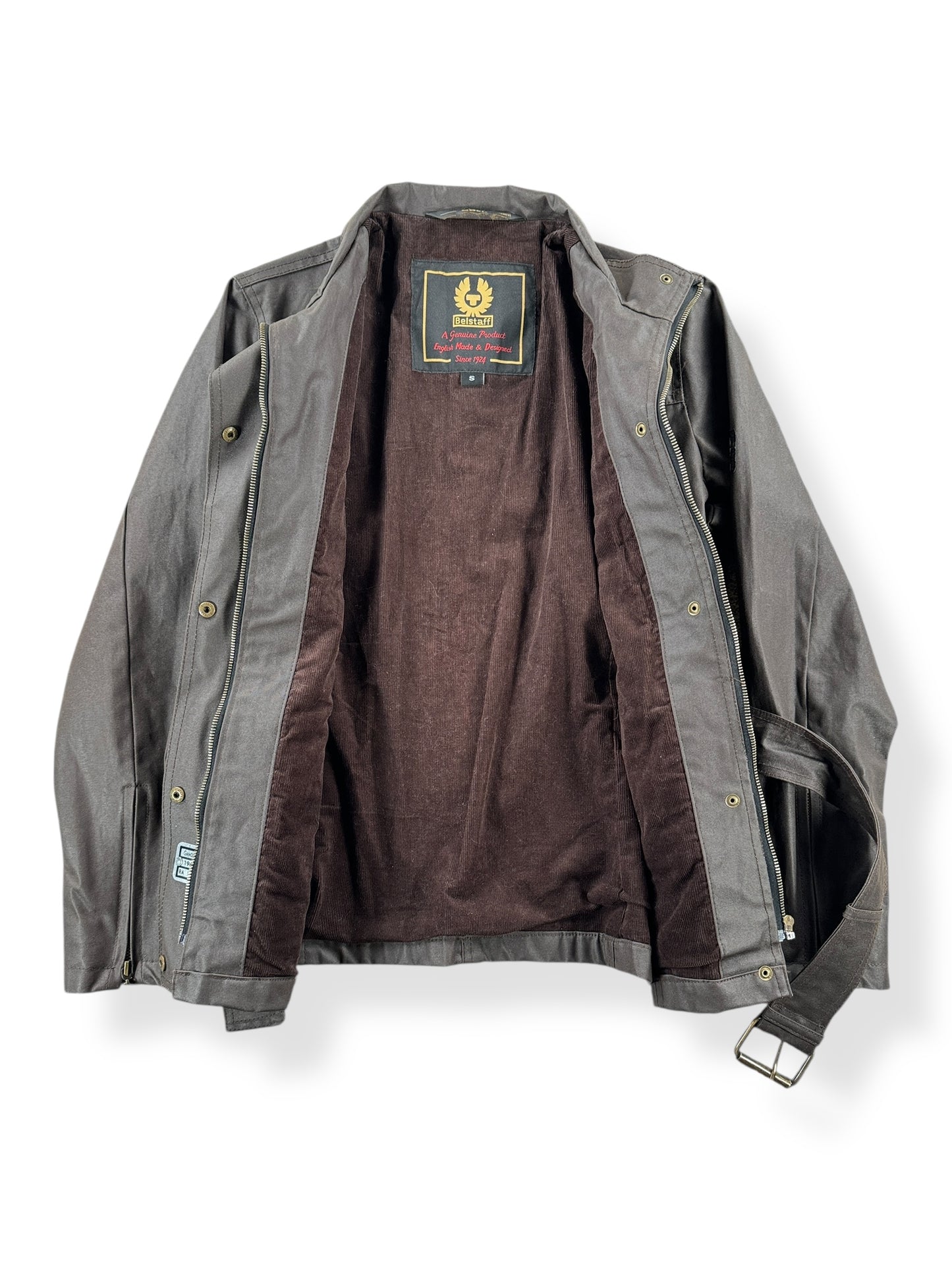 Inside of Belstaff Gangster Riding Jacket SZ S