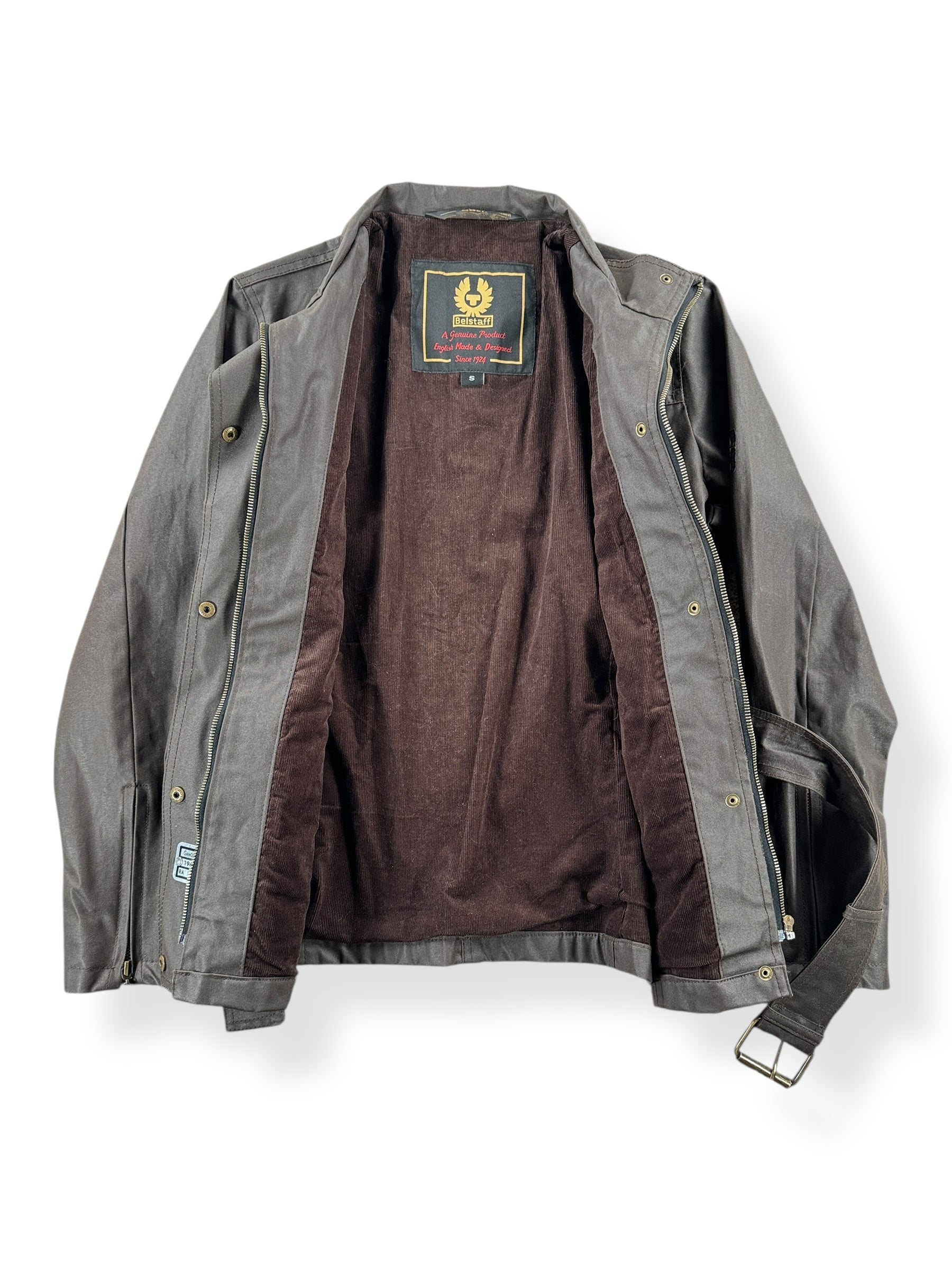 Inside of Belstaff Gangster Riding Jacket SZ S