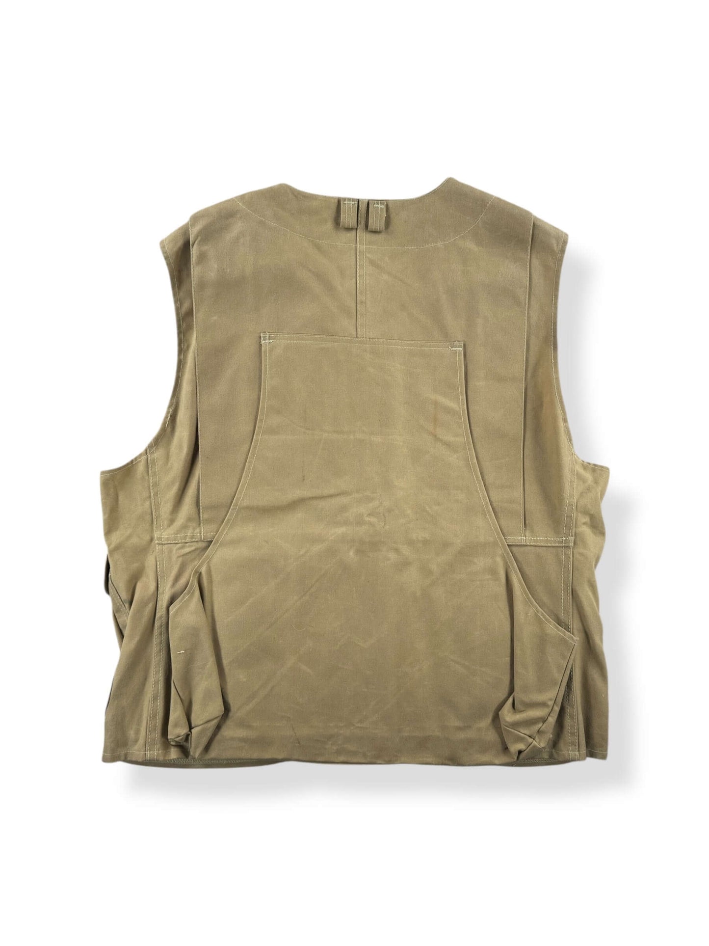 Back of Vintage Filson Dry Tin Hunting Vest SZ XL