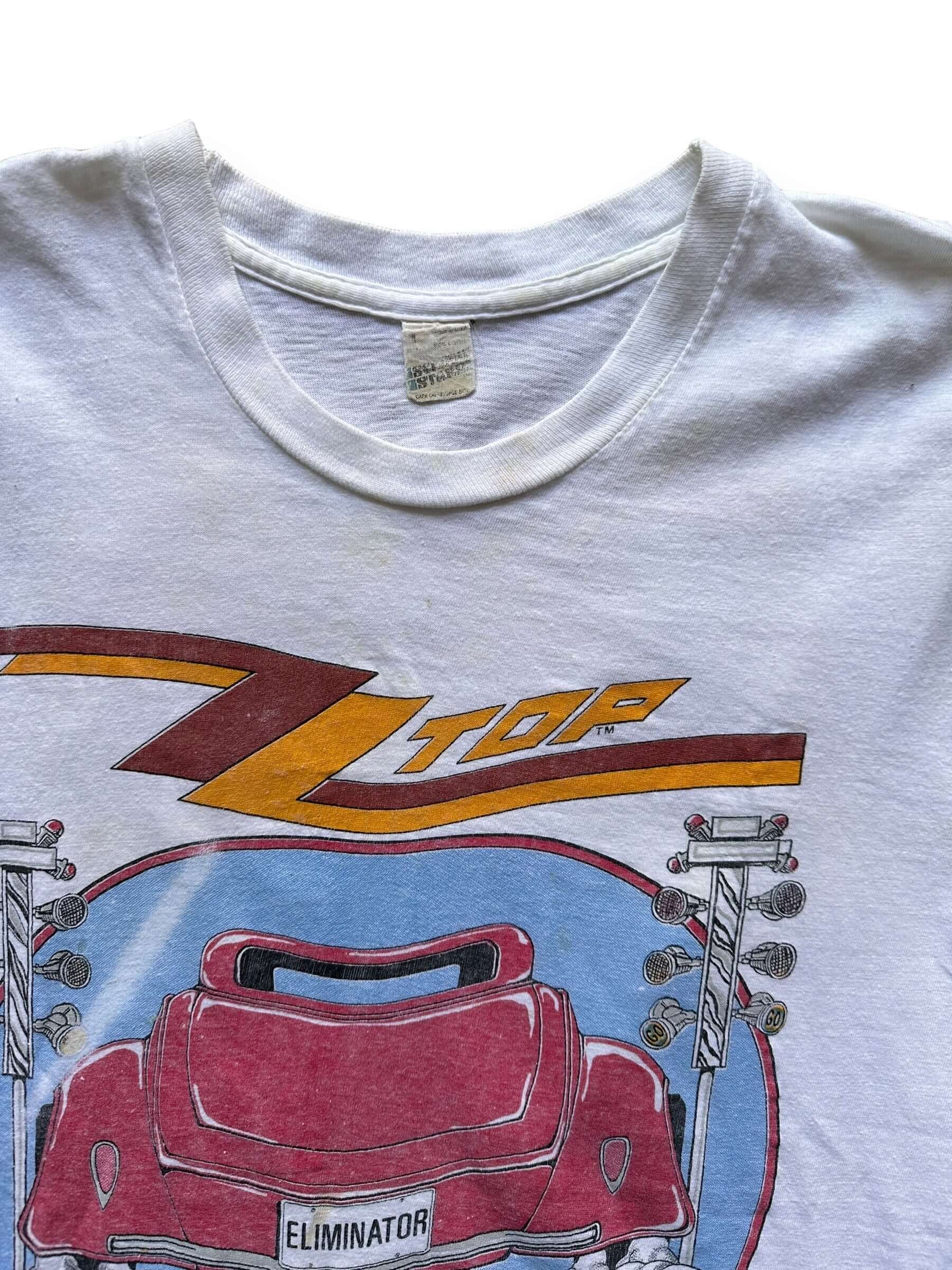 Vintage ZZ Top Eliminator Tour Band Tank Top SZ L