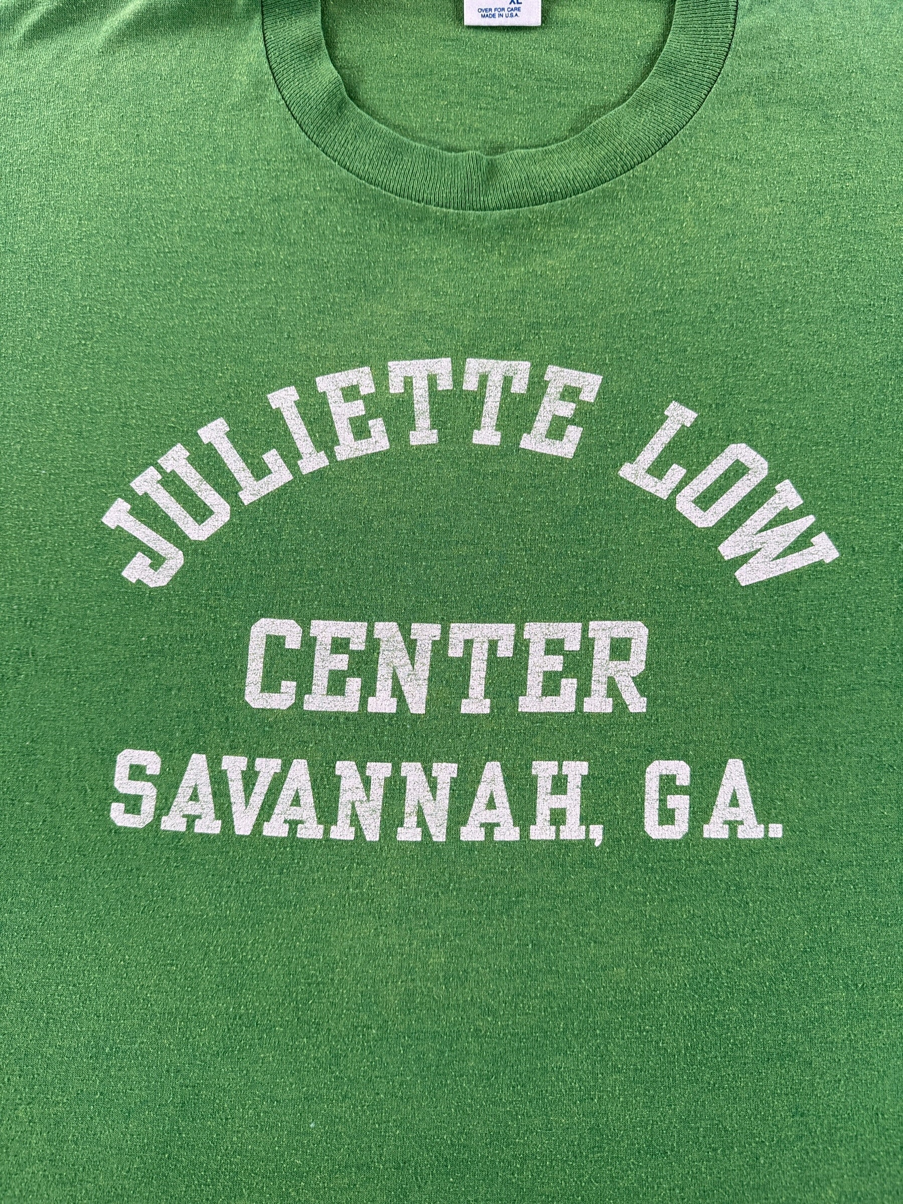 Graphic of Vintage Juliette Low Girl Scout Tee SZ XL