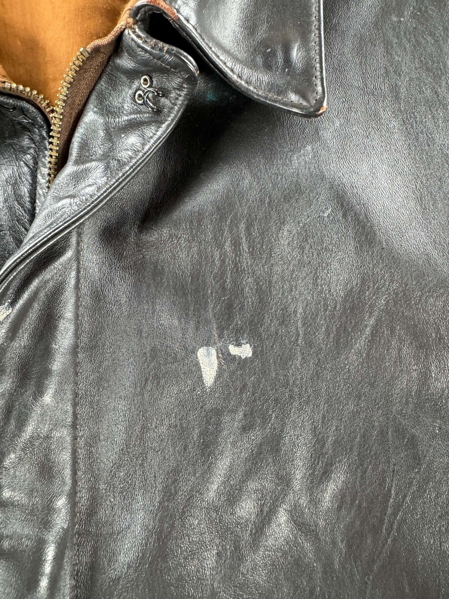 Stain on Vintage Avirex A-2 Jacket SZ L