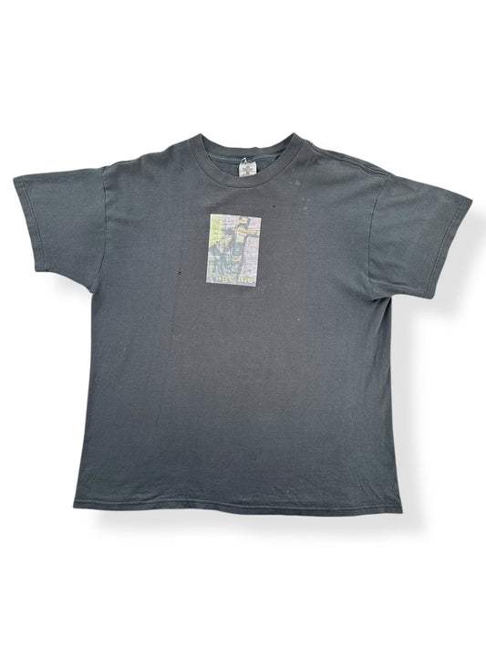 Front of Vintage NC17 Page Me Bondage Tee SZ XL