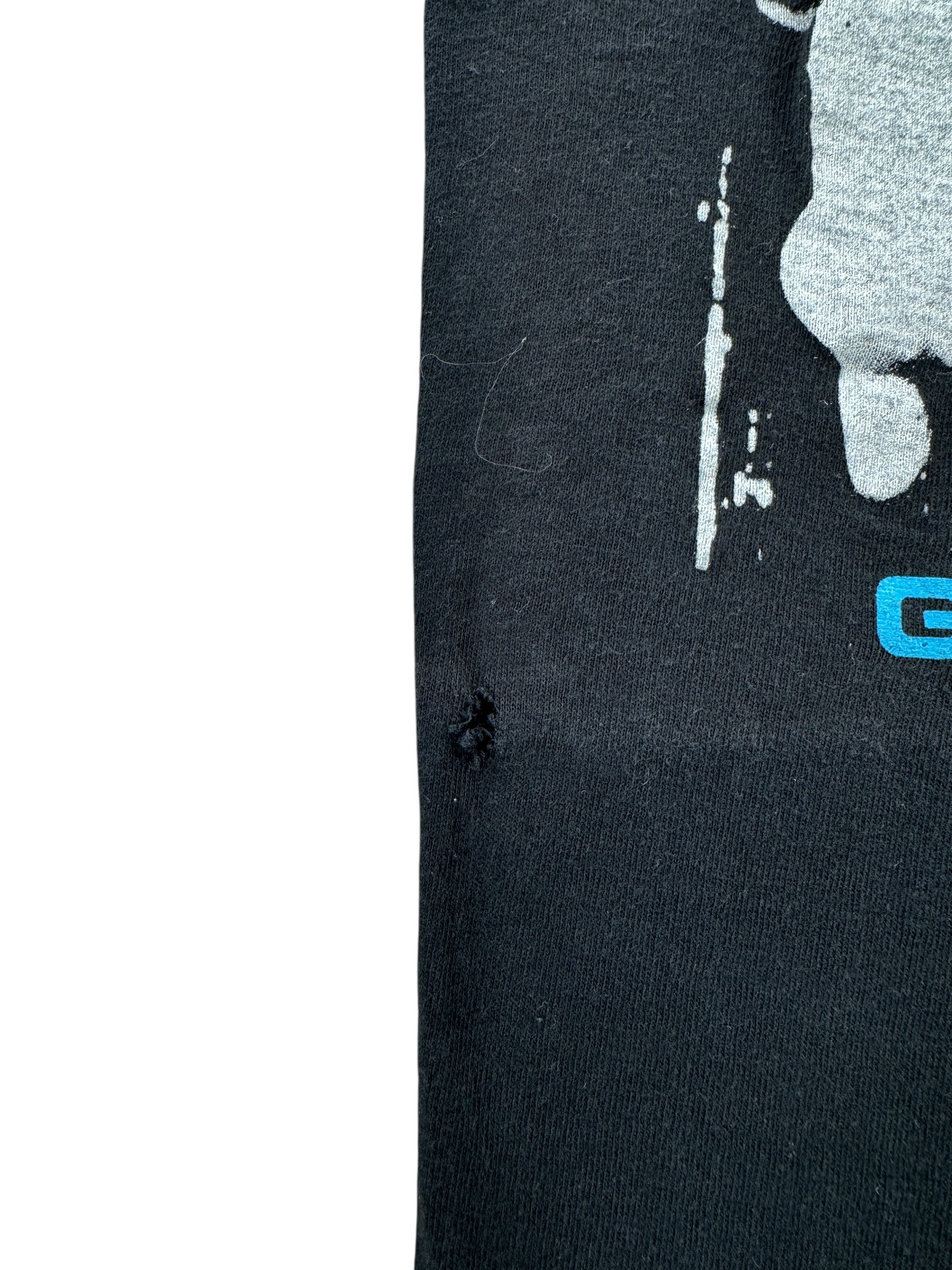 Hole on Vintage Police Ghost in the Machine 1982 Tour Tee SZ S