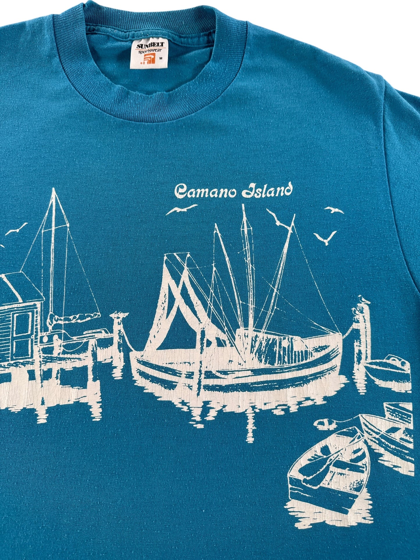 Graphic of Vintage Camano Island Tee SZ M