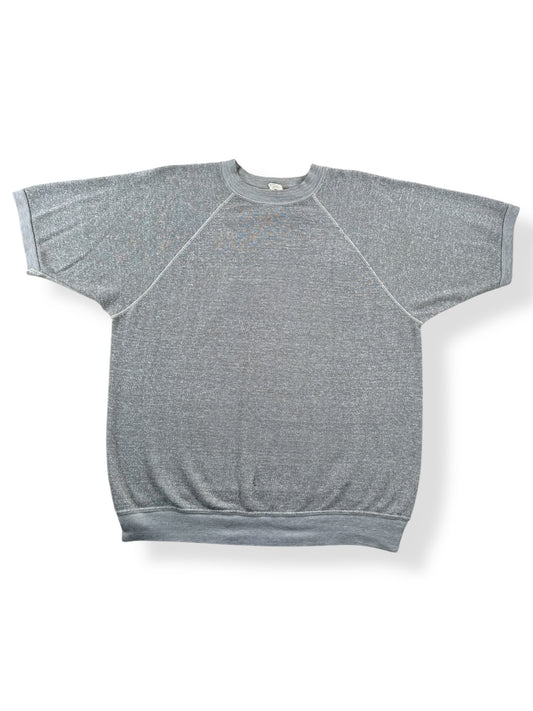 Front of Vintage Grey Short Sleeve Crewneck SZ XL (Fits L)