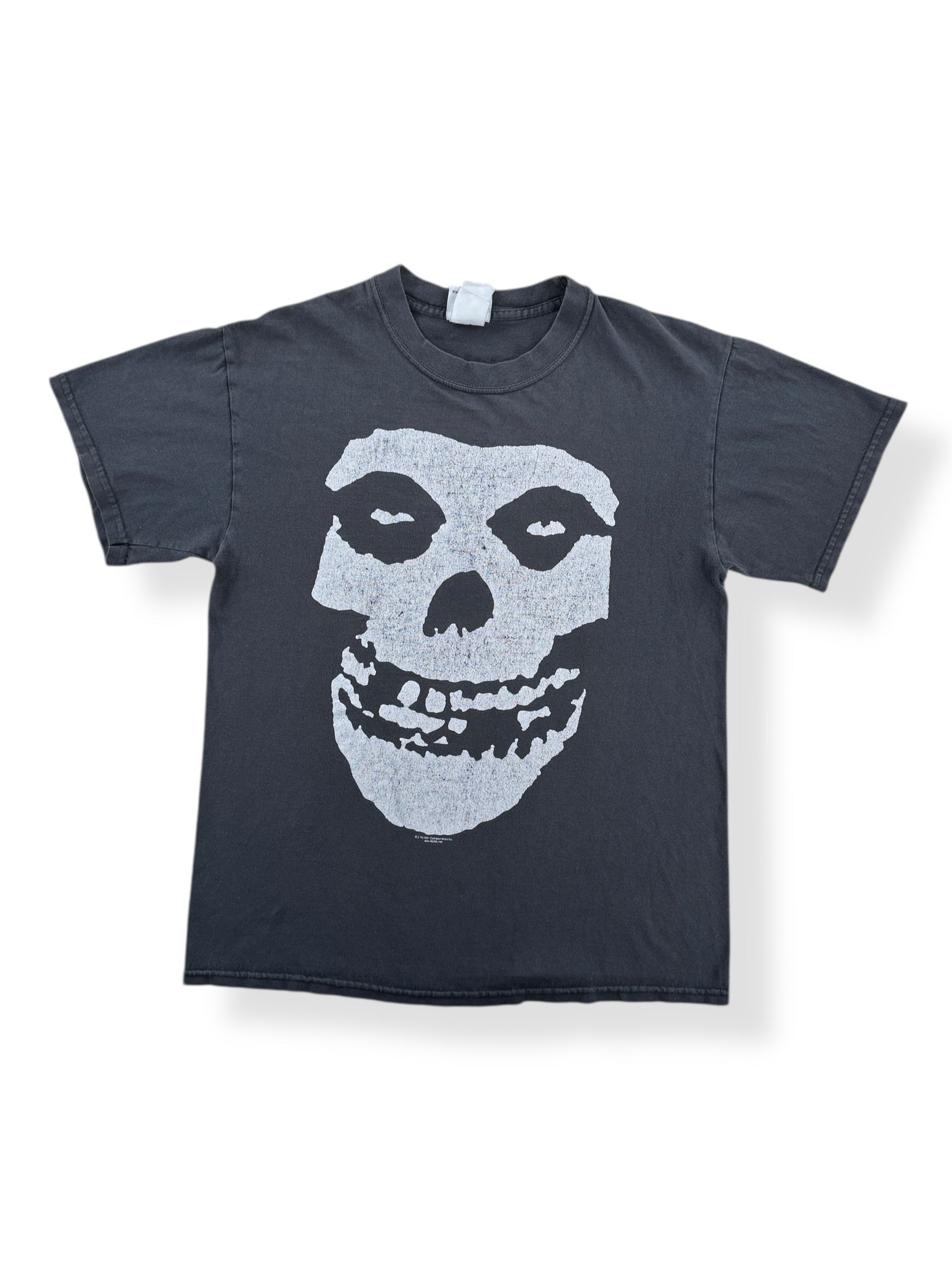 Front of Vintage 2001 Misfits Tee SZ M