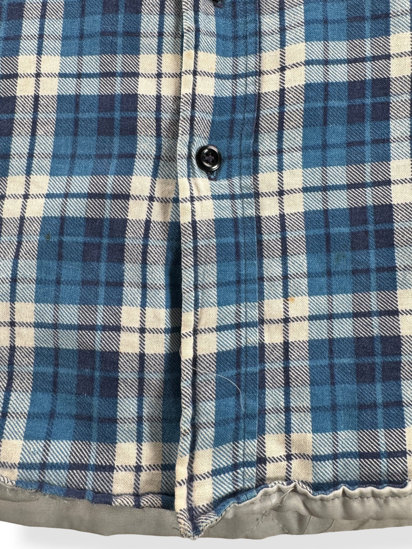 Vintage Sears Lined Printed Flannel SZ L