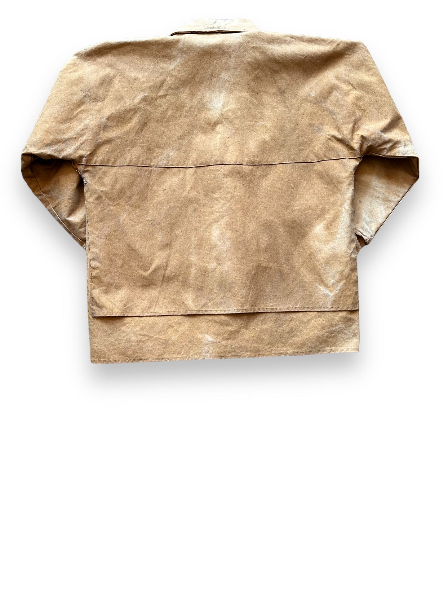 Rear View of Vintage Black Bear Rain Tite Jacket SZ XL | Black Bear Brand Workwear | Seattle Vintage Workwear