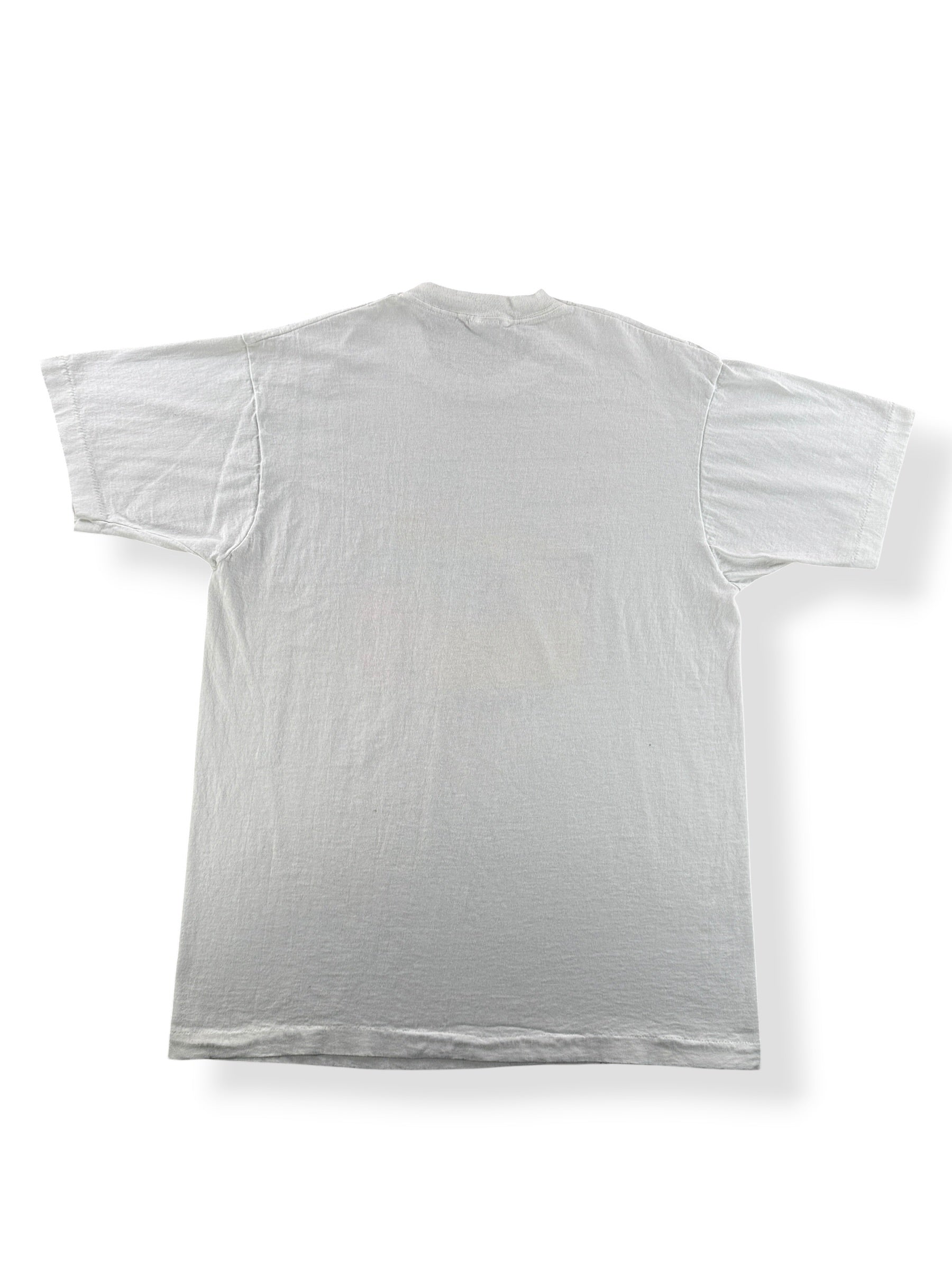 Back of Vintage Salmon Dave Sam and Dave Parody Fish Tee SZ XL (Fits L)