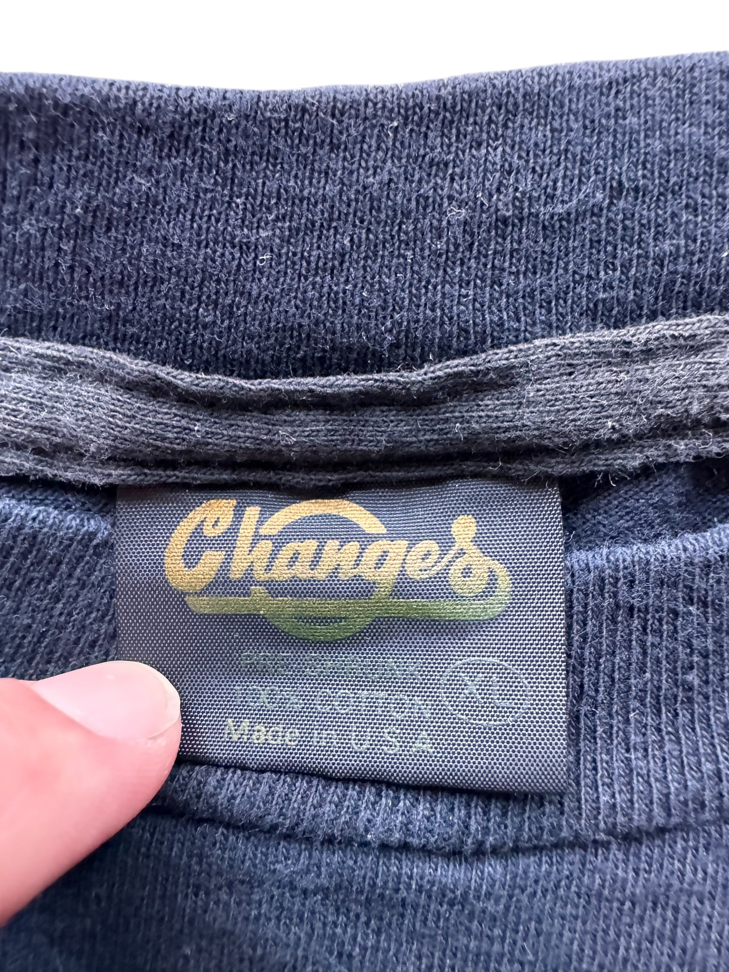 Tag on Vintage Marvin the Martian Changes Tee SZ XL