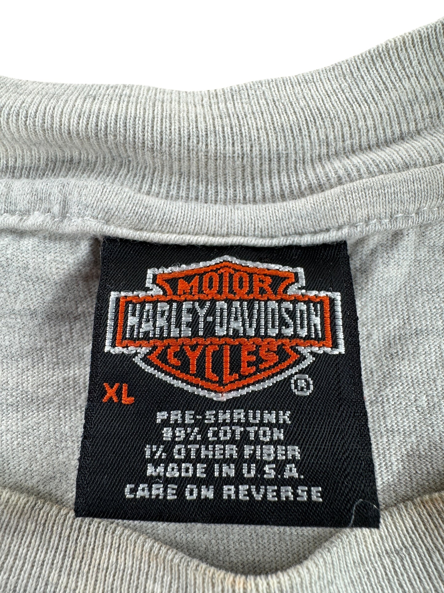Tag on Vintage Downtown Seattle Harley Davidson Tee SZ XL