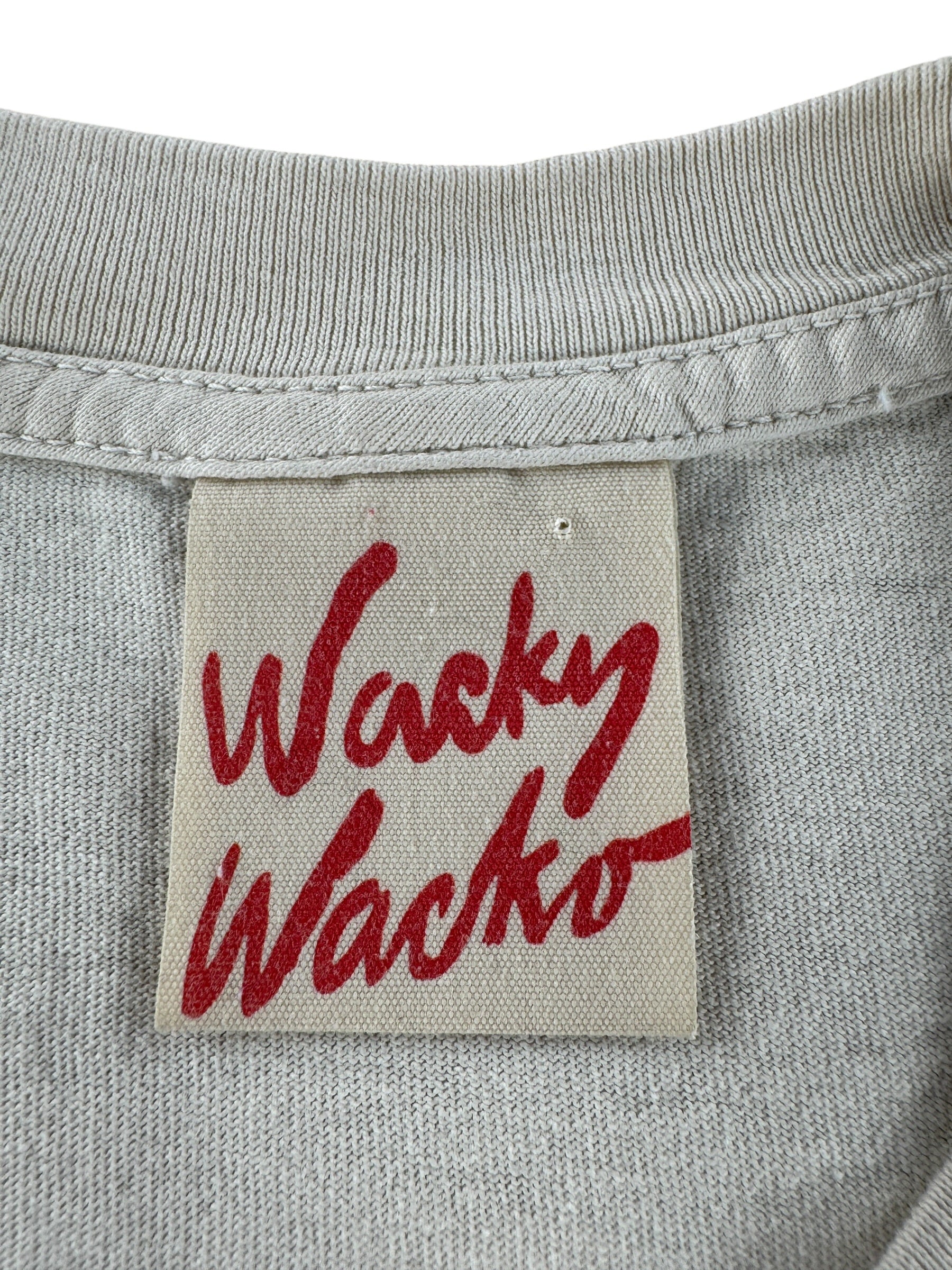 Tag on Vintage Wacky Wacko Little Richard Tee SZ L
