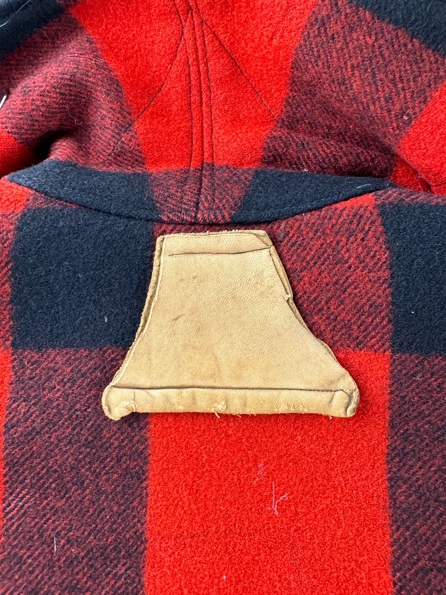 Leather on Vintage 40s/50s Woolrich 2 Piece Hunting Set