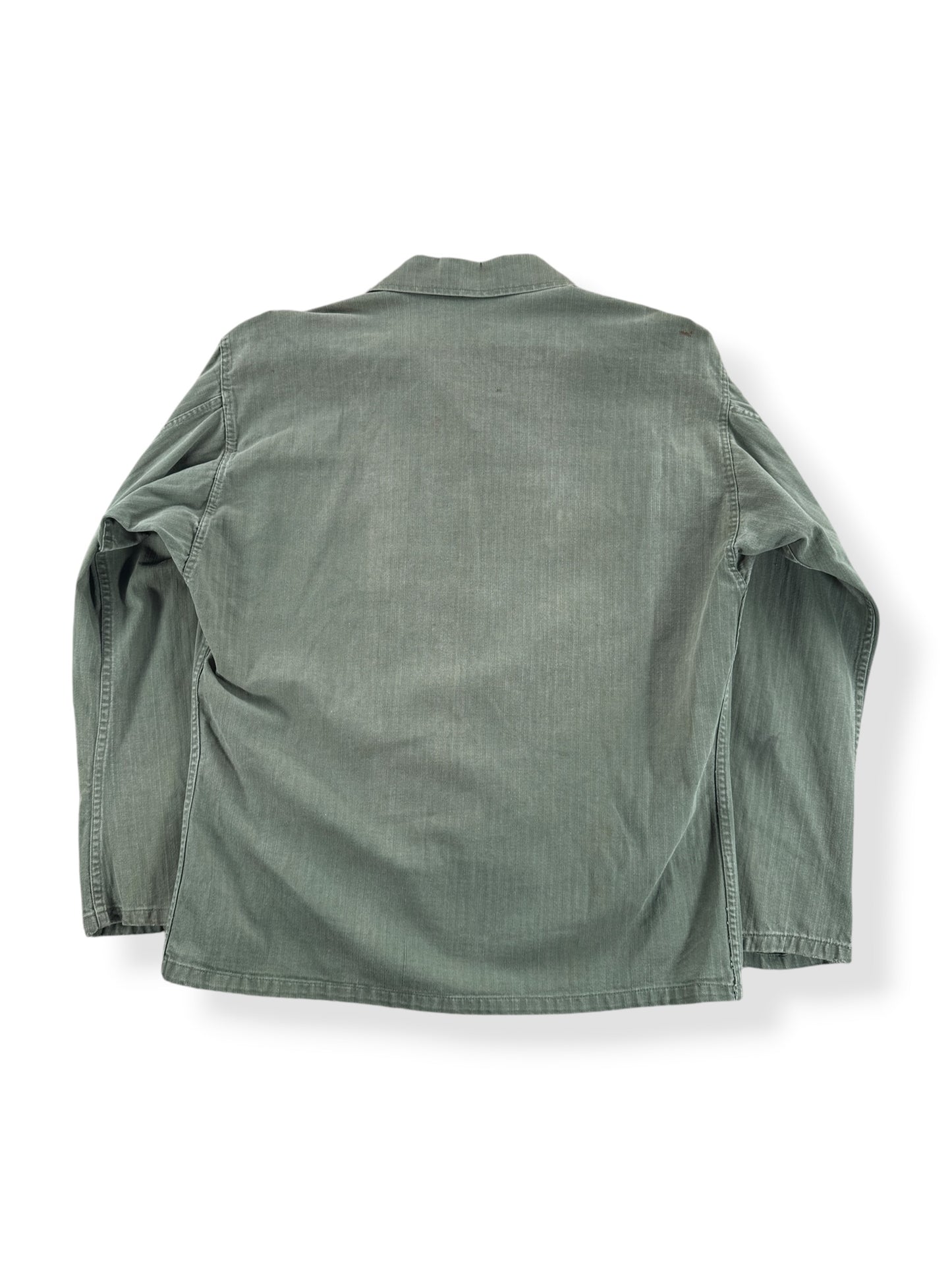 Back of Vintage 13 Star HBT Jacket SZ M