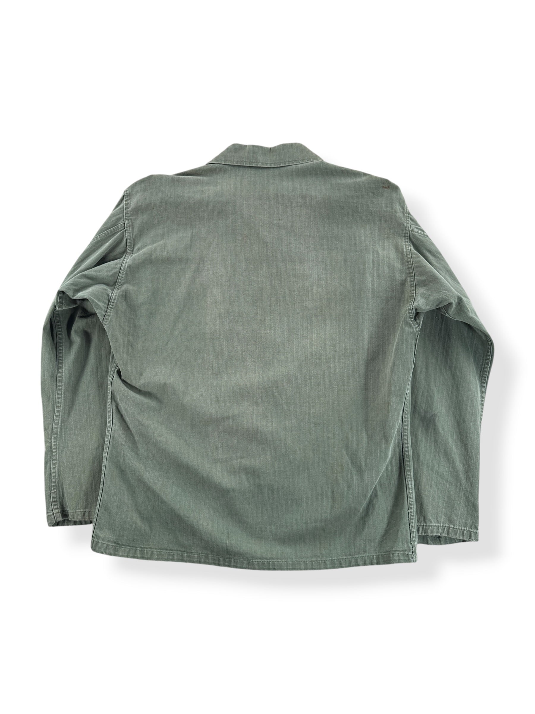 Back of Vintage 13 Star HBT Jacket SZ M
