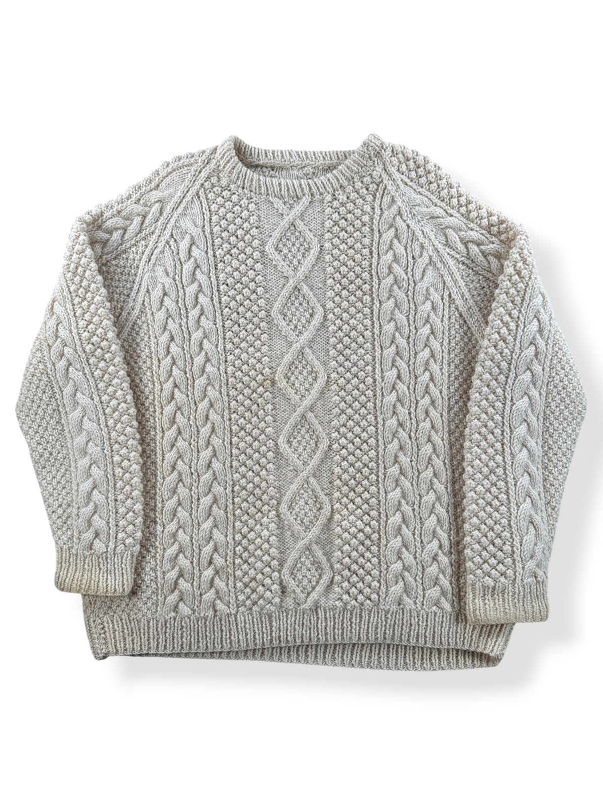Front of Vintage Fisherman Sweater SZ L