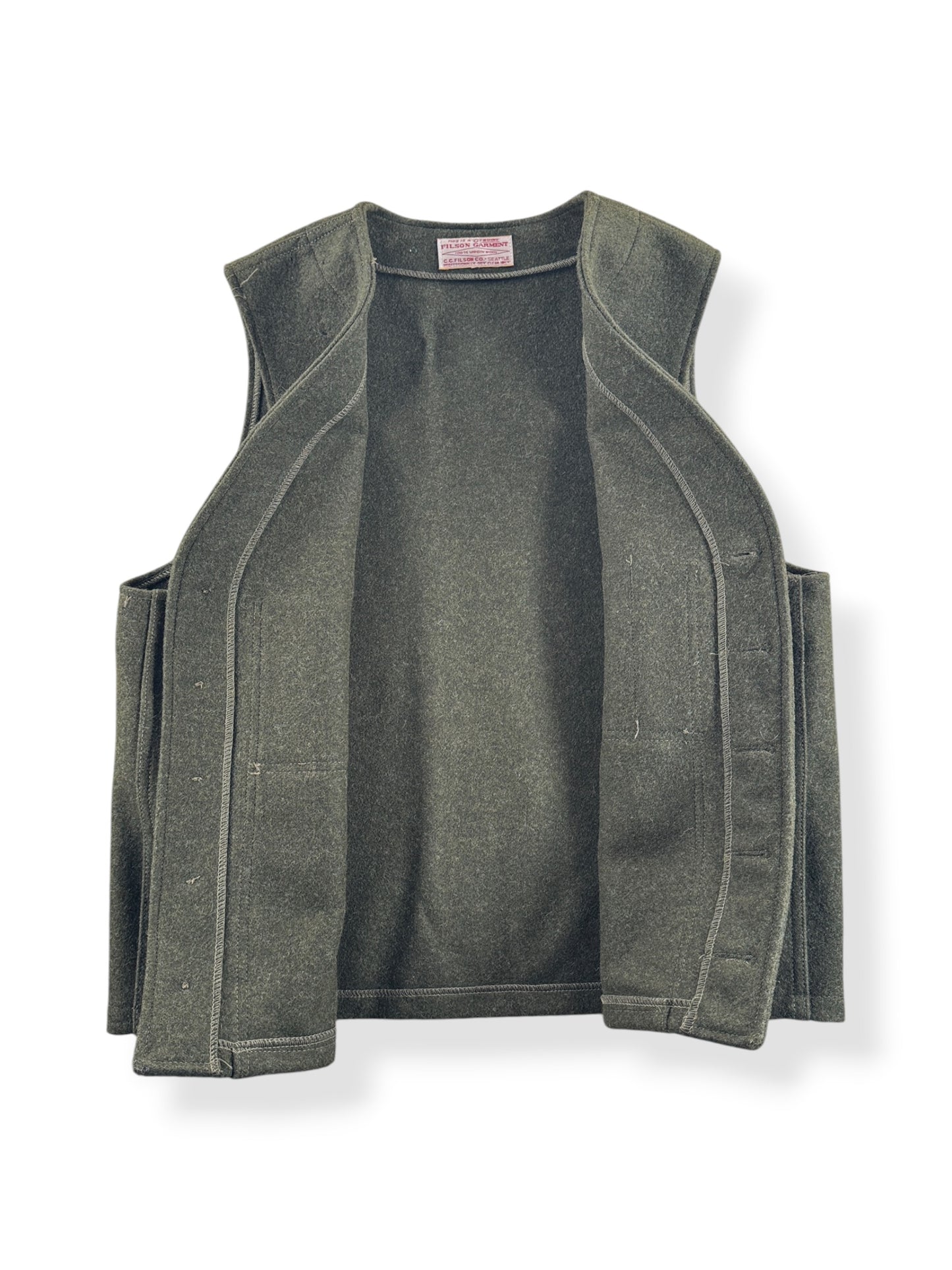 Filson Wool Mackinaw Vest SZ L