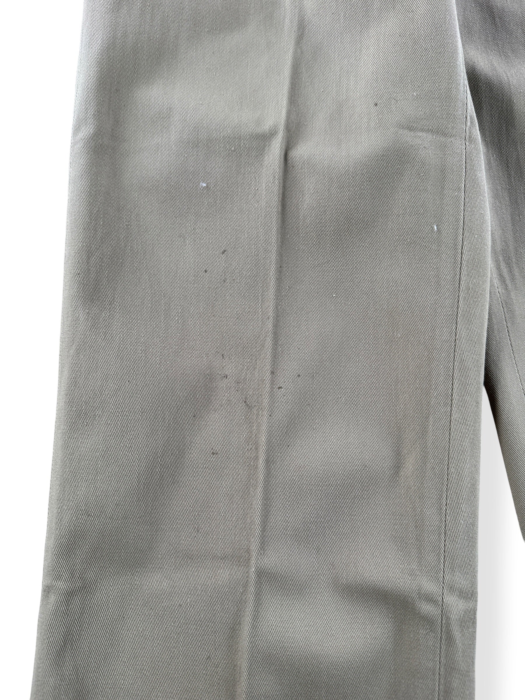 Stain on Vintage 50s Big Mac Double Barrel Twill Cotton Work Pants W30