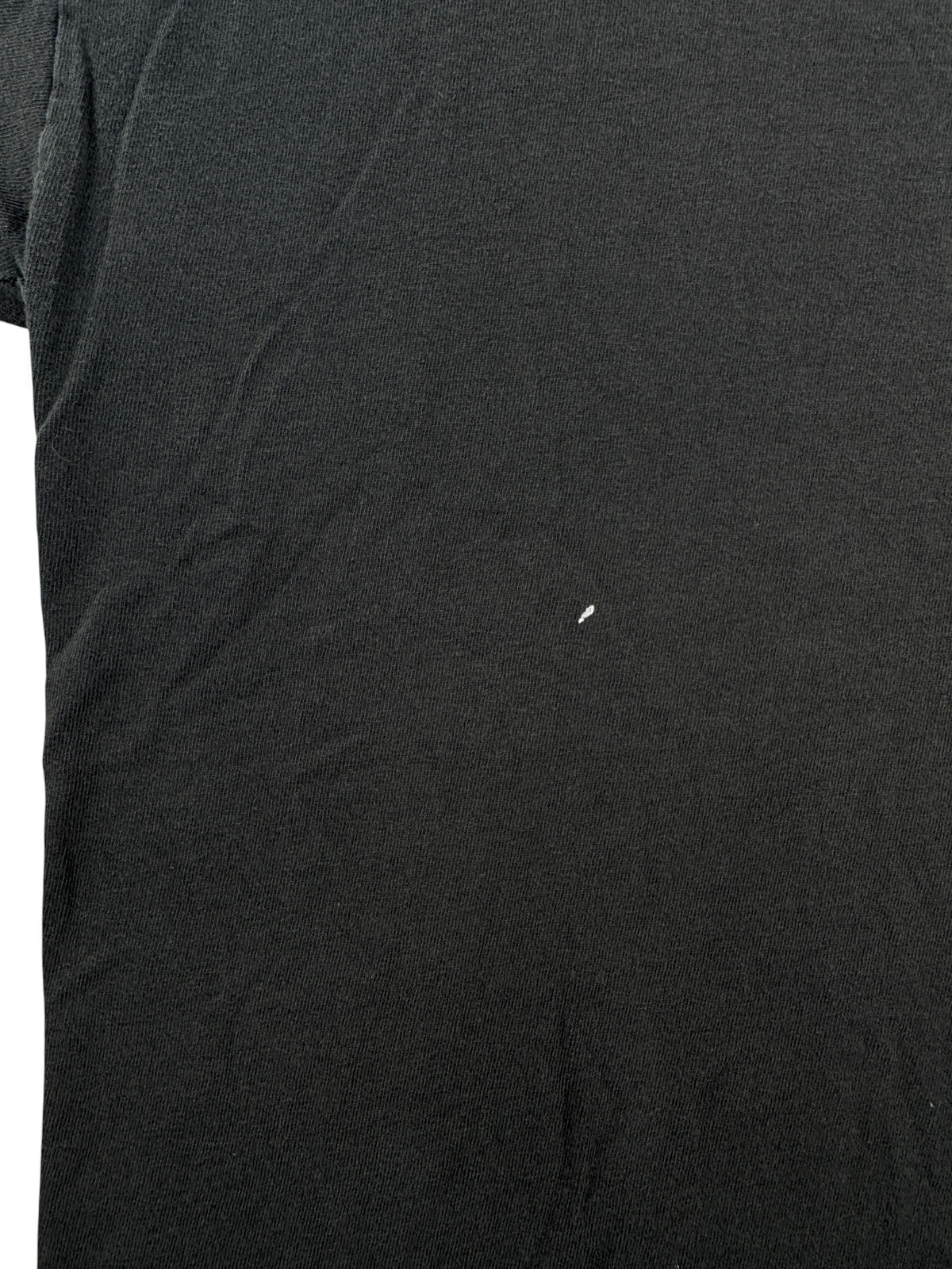 Paint on Vintage Black Blank Pocket Tee SZ L