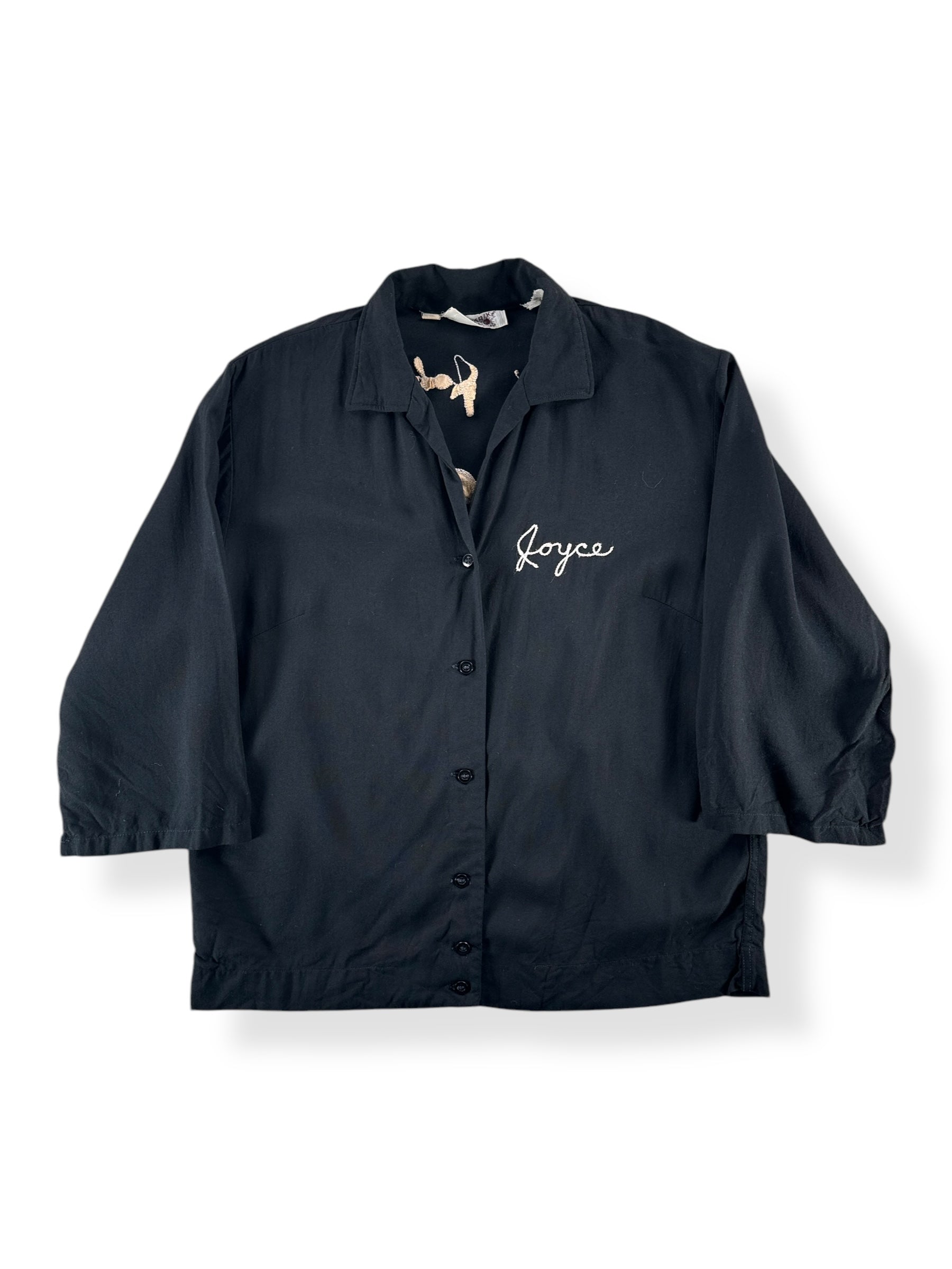 Front of Vintage Yakima Valley 600 Club Rayon Bowling Shirt SZ S
