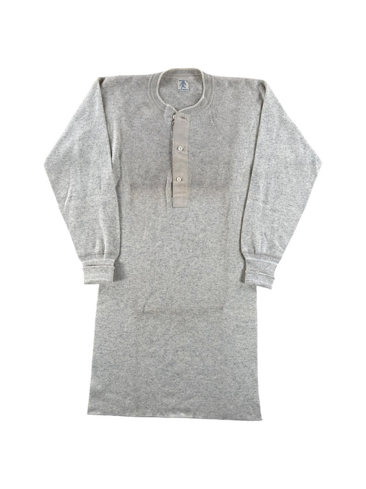 Front of Vintage Wright's Wool Henley SZ S