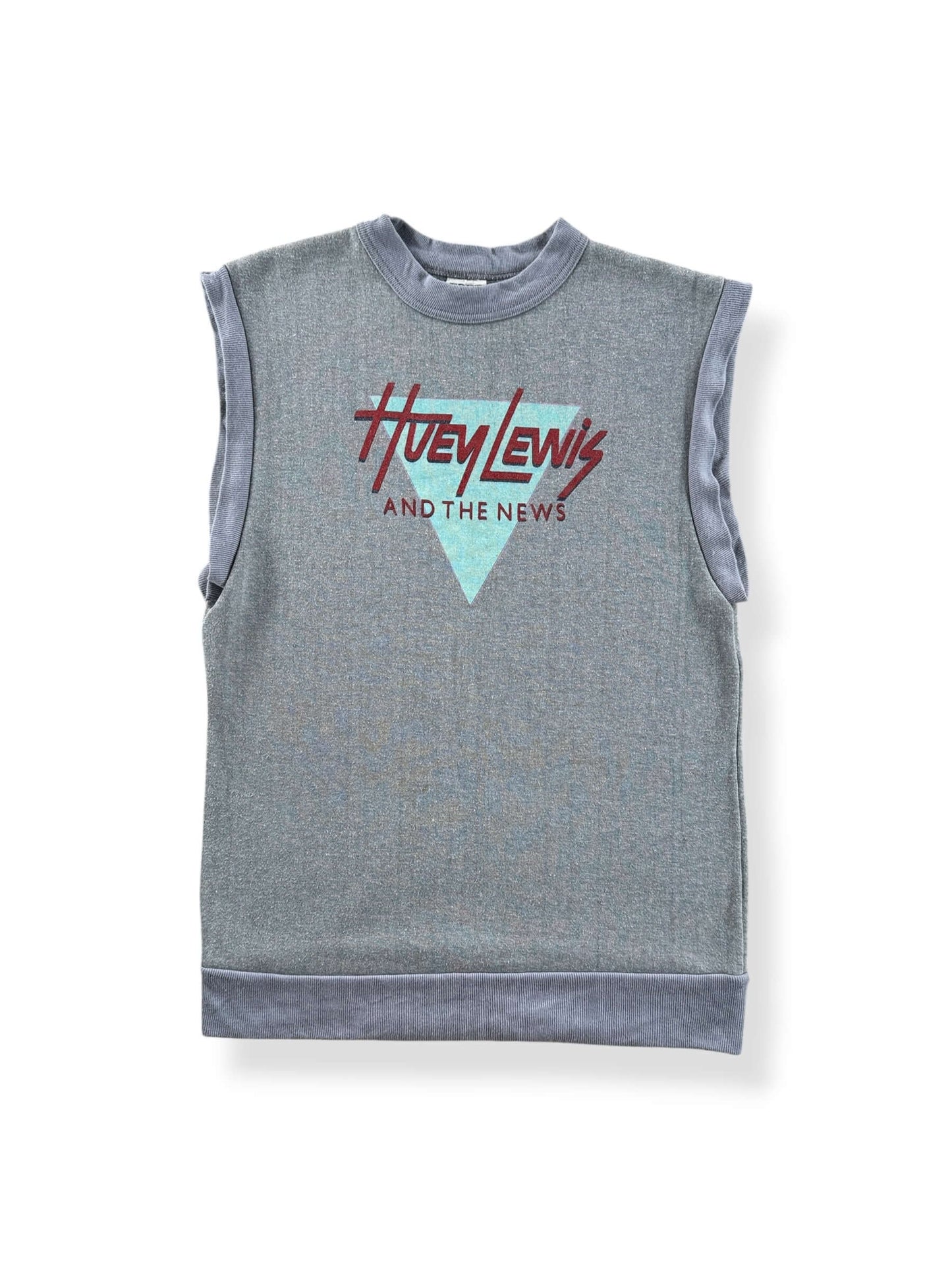 Front of Vintage Huey Lewis And The News Tank Crewneck SZ M (Fits XS)