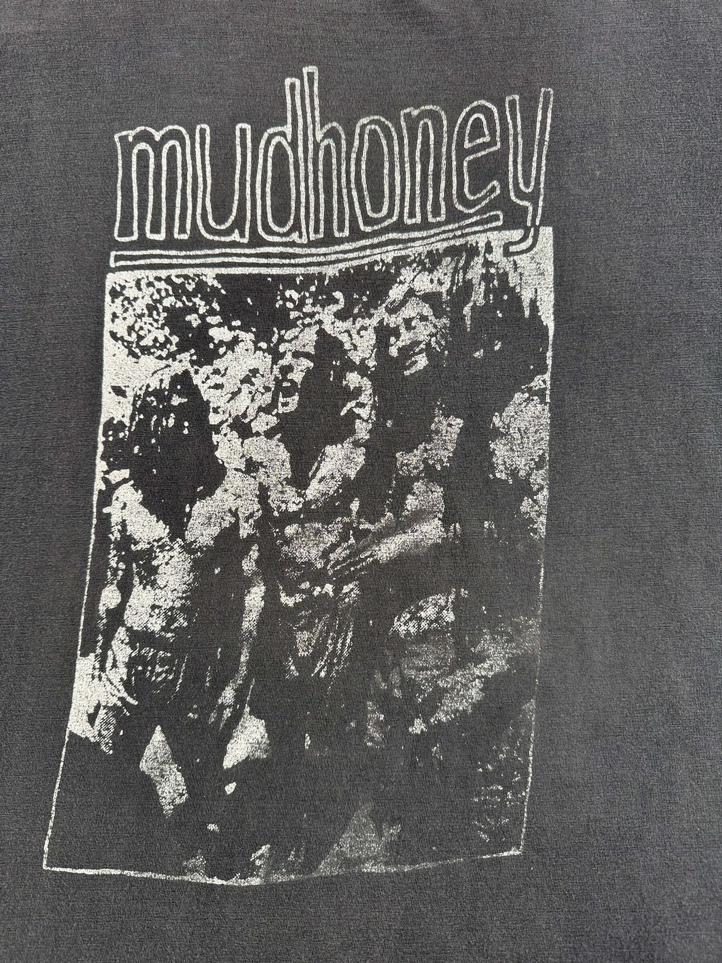 Graphic of Vintage Late 80s Era Mudhoney Band Tee SZ XL