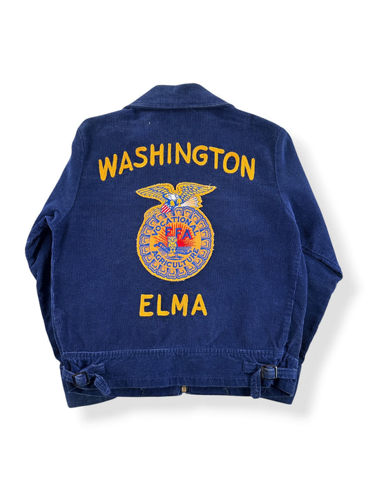 Back of Vintage 70s Washington FFA Jacket SZ S