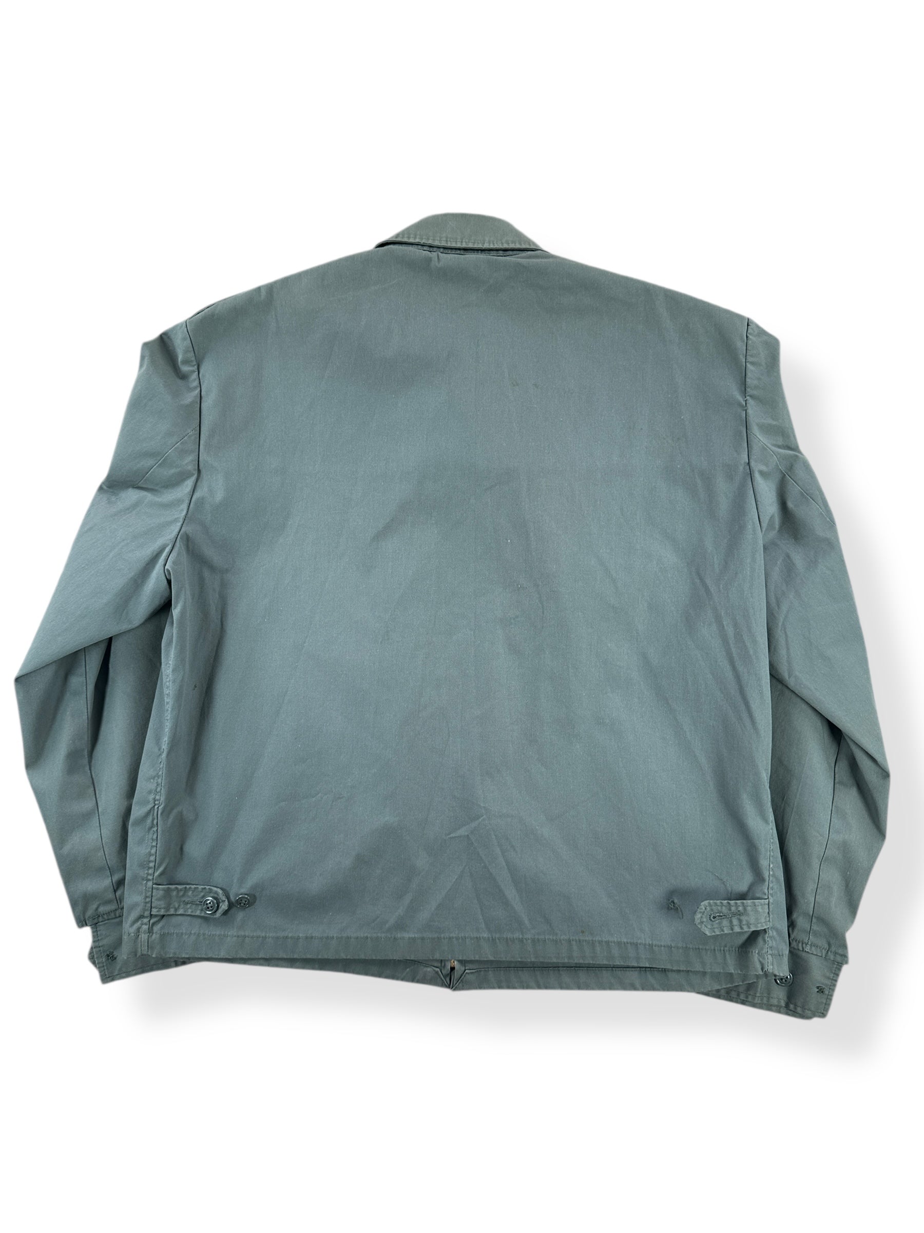 Back of Vintage Men's Water Repellant Jacket AG-274 SZ 46L