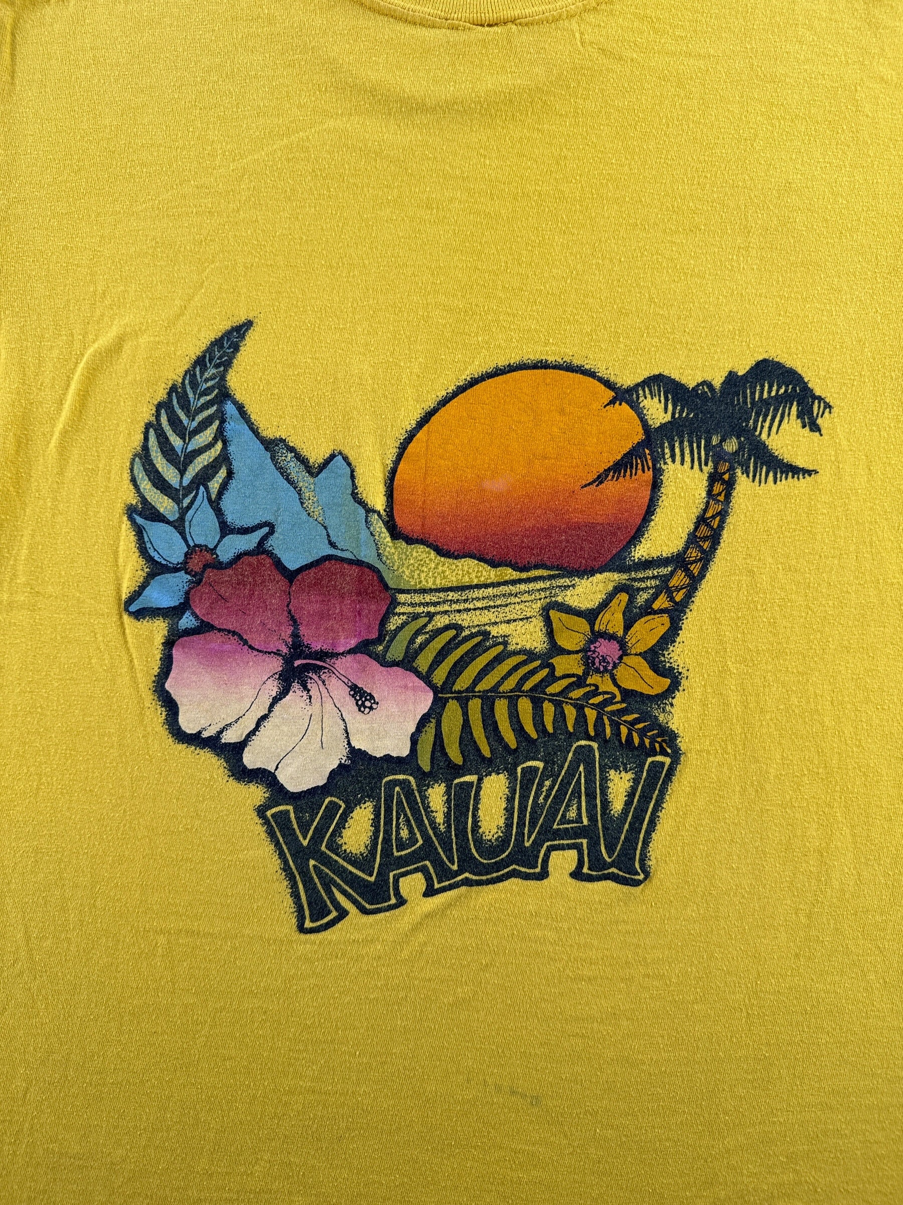 Back Graphic of Vintage Kauai Pocket Tee SZ L