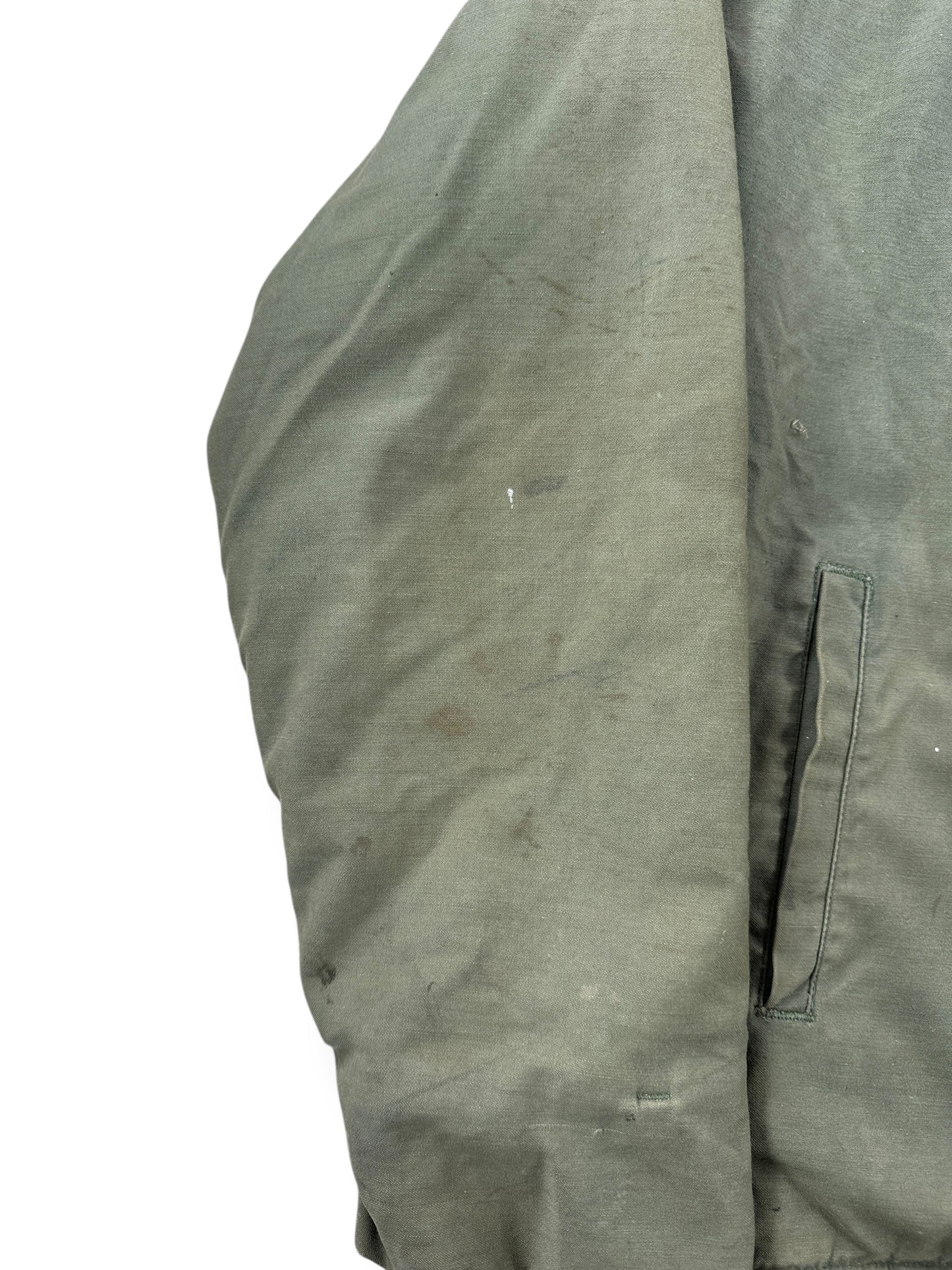 Sleeve on Vintage A-2 Deck Jacket SZ L