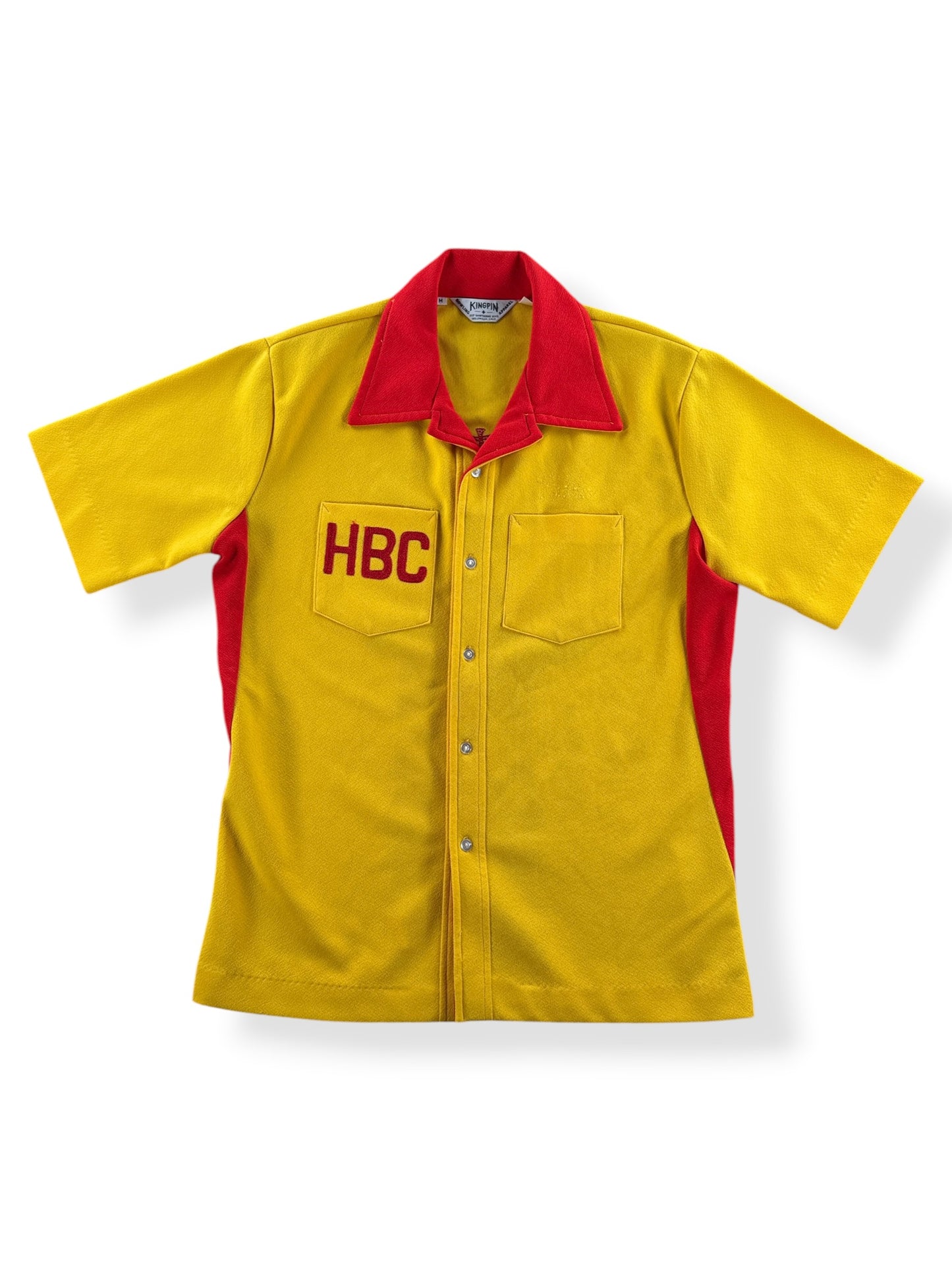 Front of Vintage Chain Stitch Hawaii Bowling Shirt SZ M