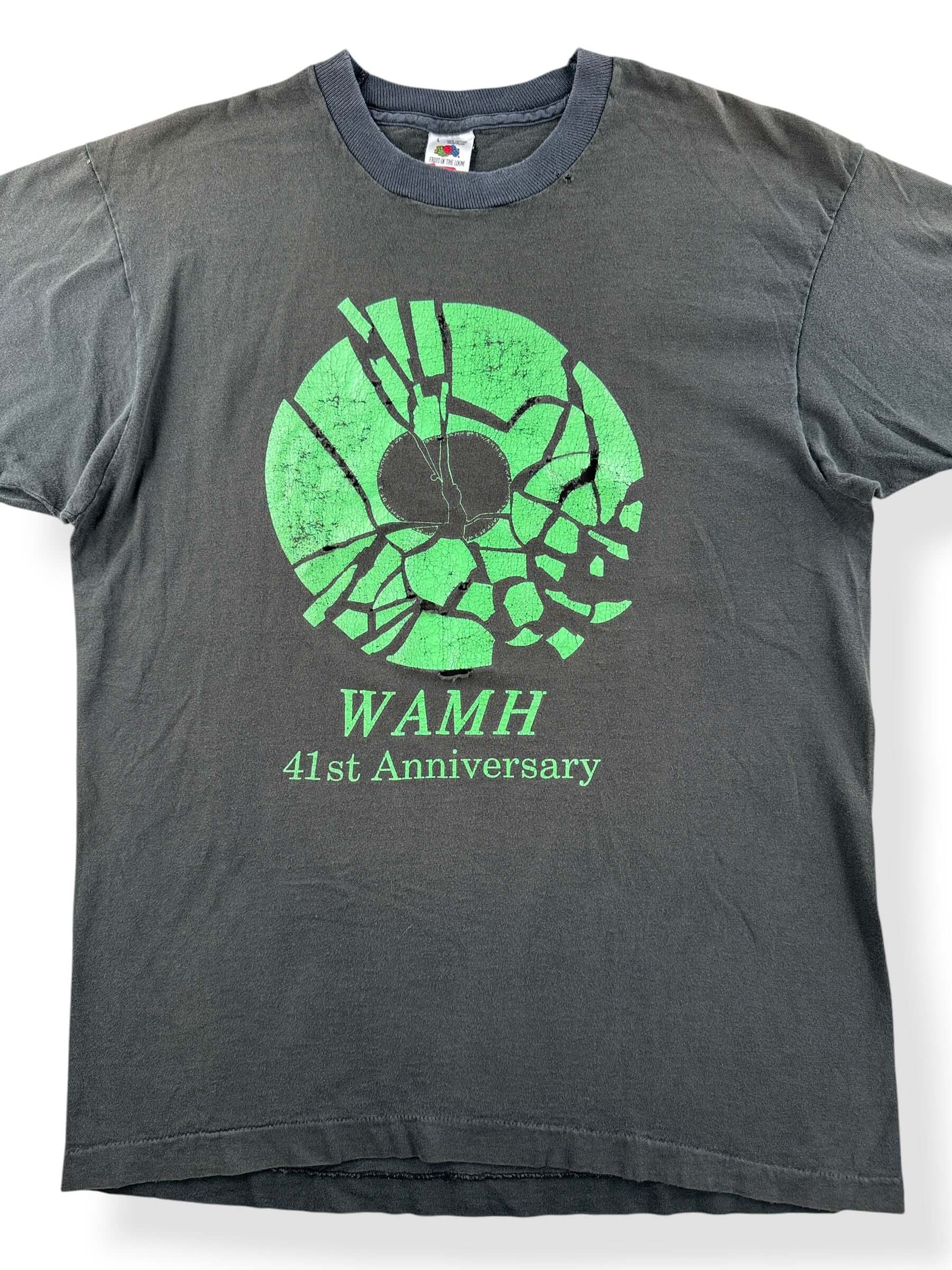 Close-up of Vintage 90s WAMH Tee SZ L