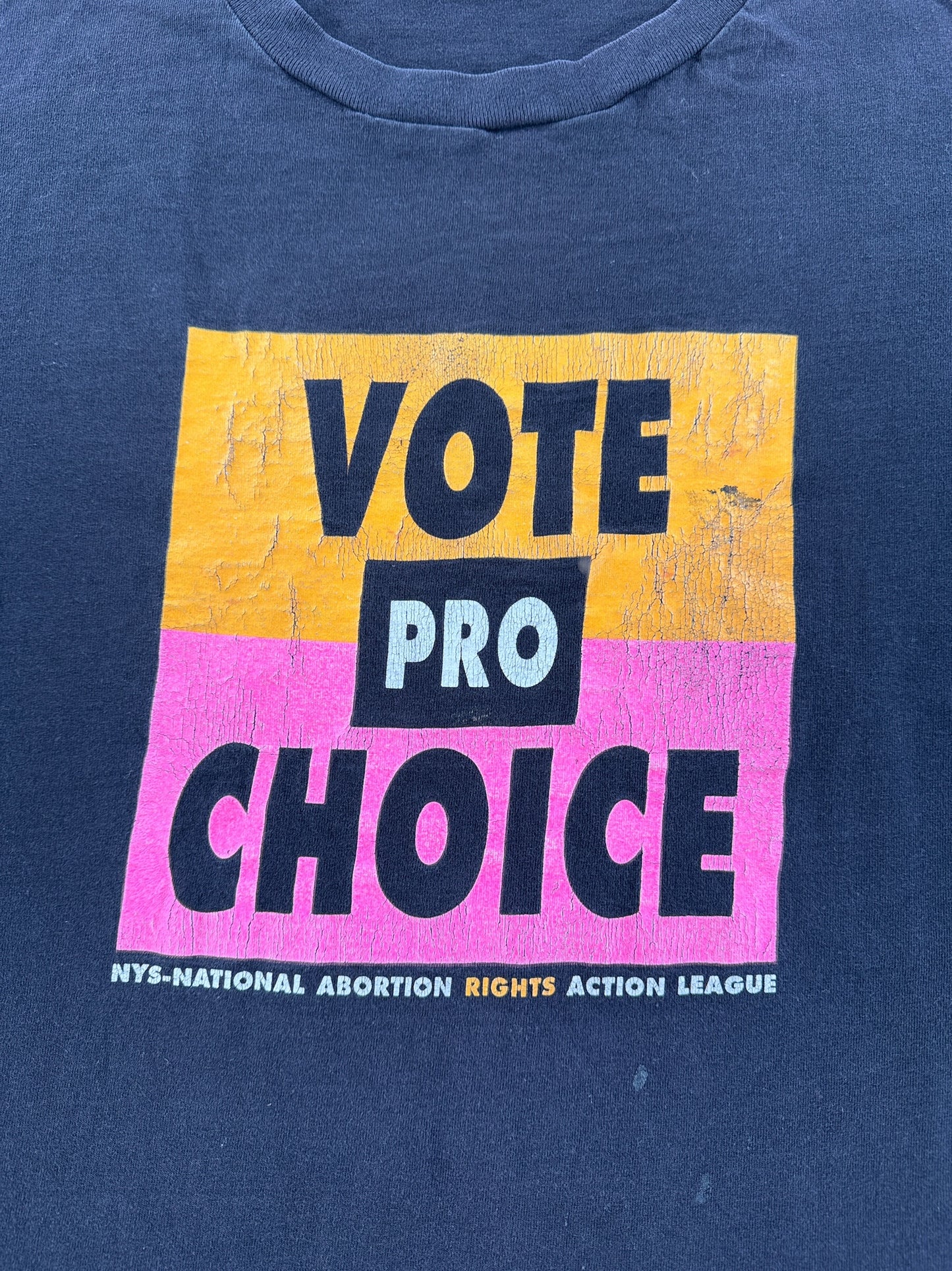 Graphic of Vintage Abortion Rights Tee SZ XL