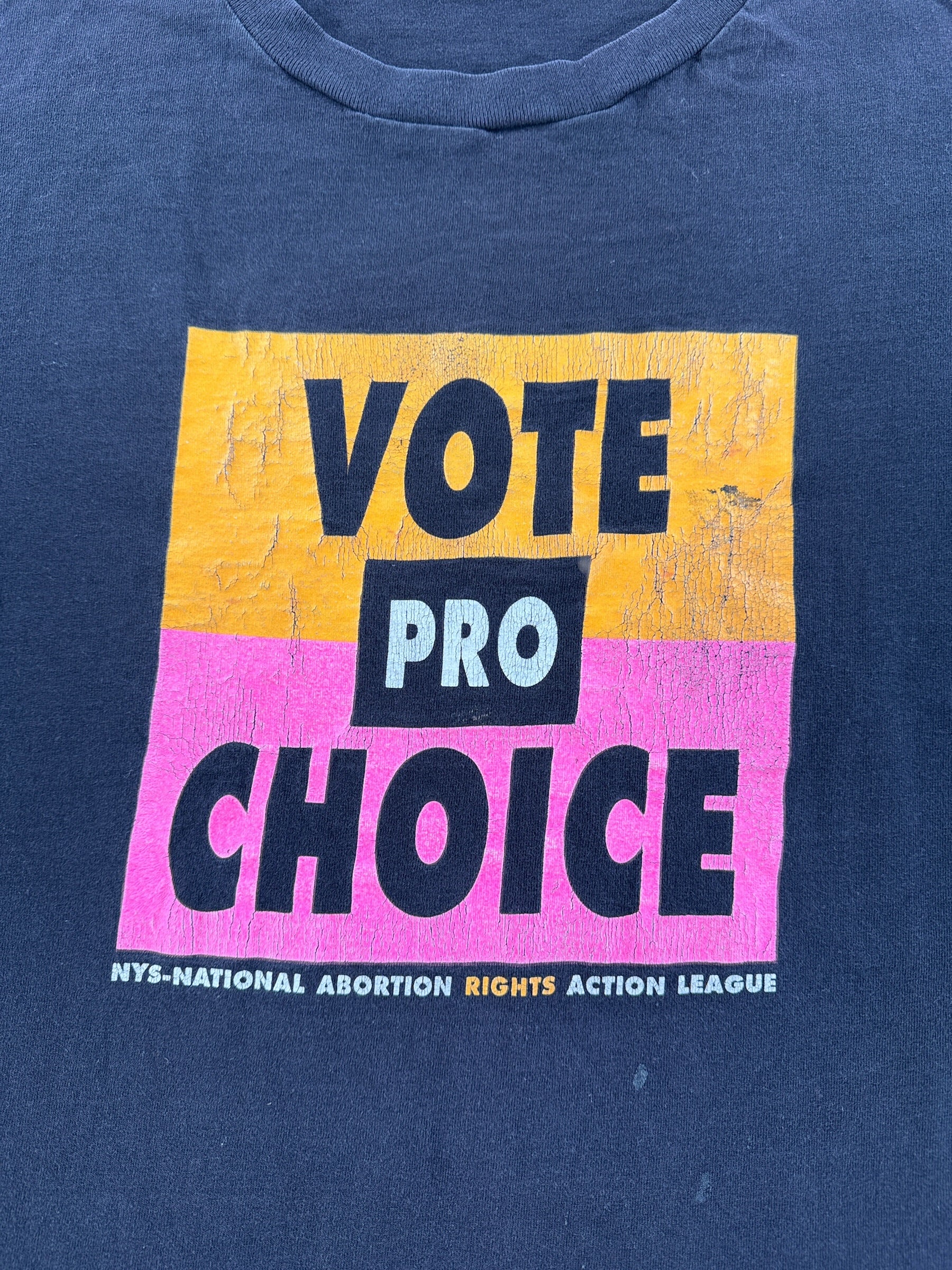 Graphic of Vintage Abortion Rights Tee SZ XL