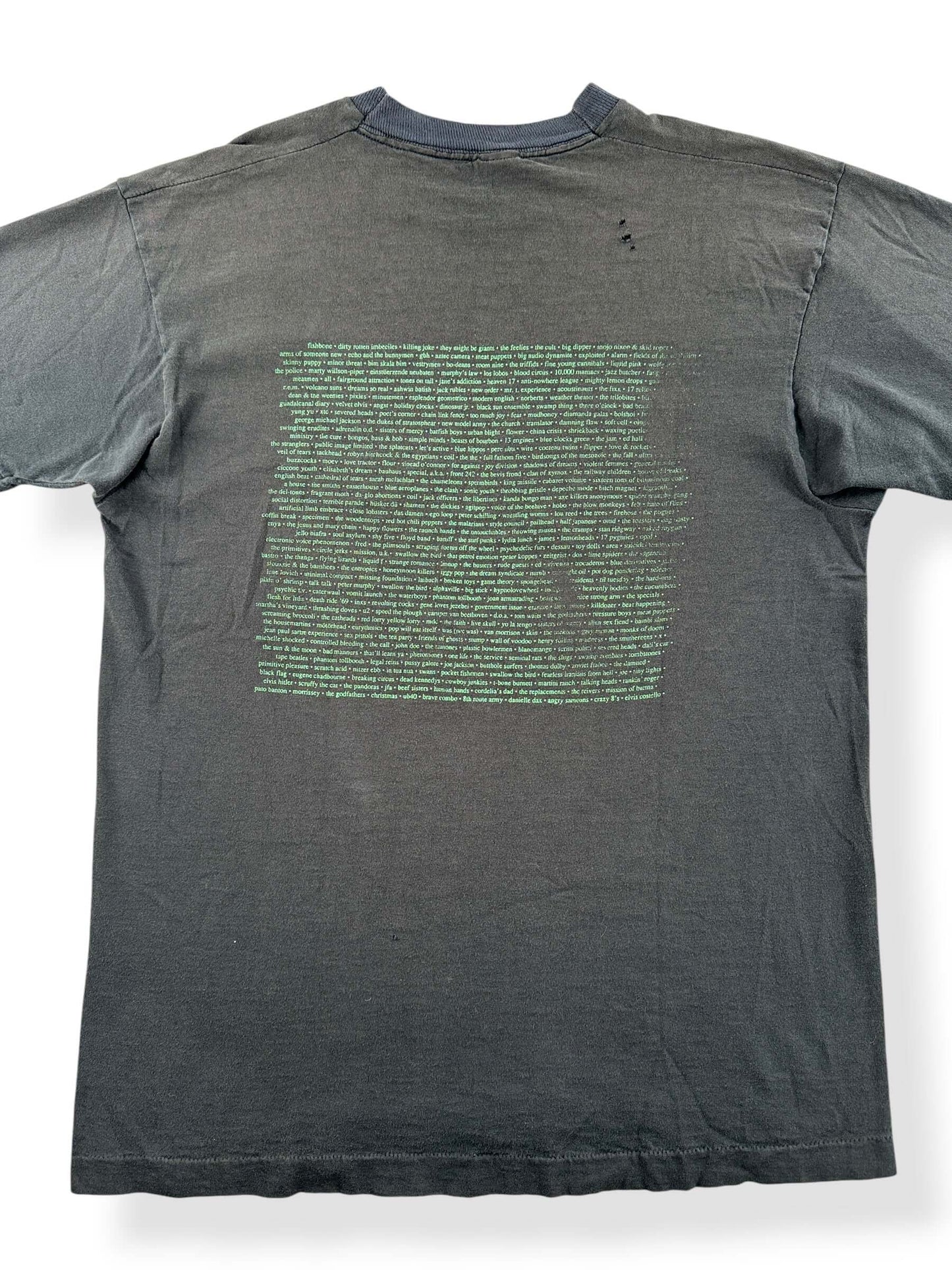 Close-up of the back of Vintage 90s WAMH Tee SZ L