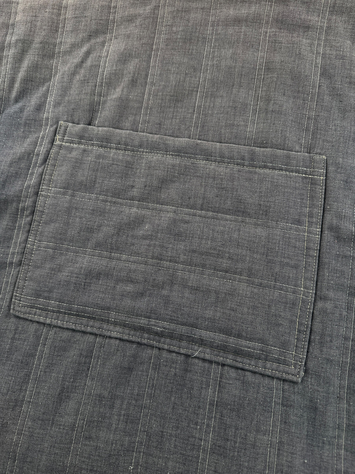 Back pocket on Vintage 70s Gunnies Magnin Japanese Style Jacket SZ M