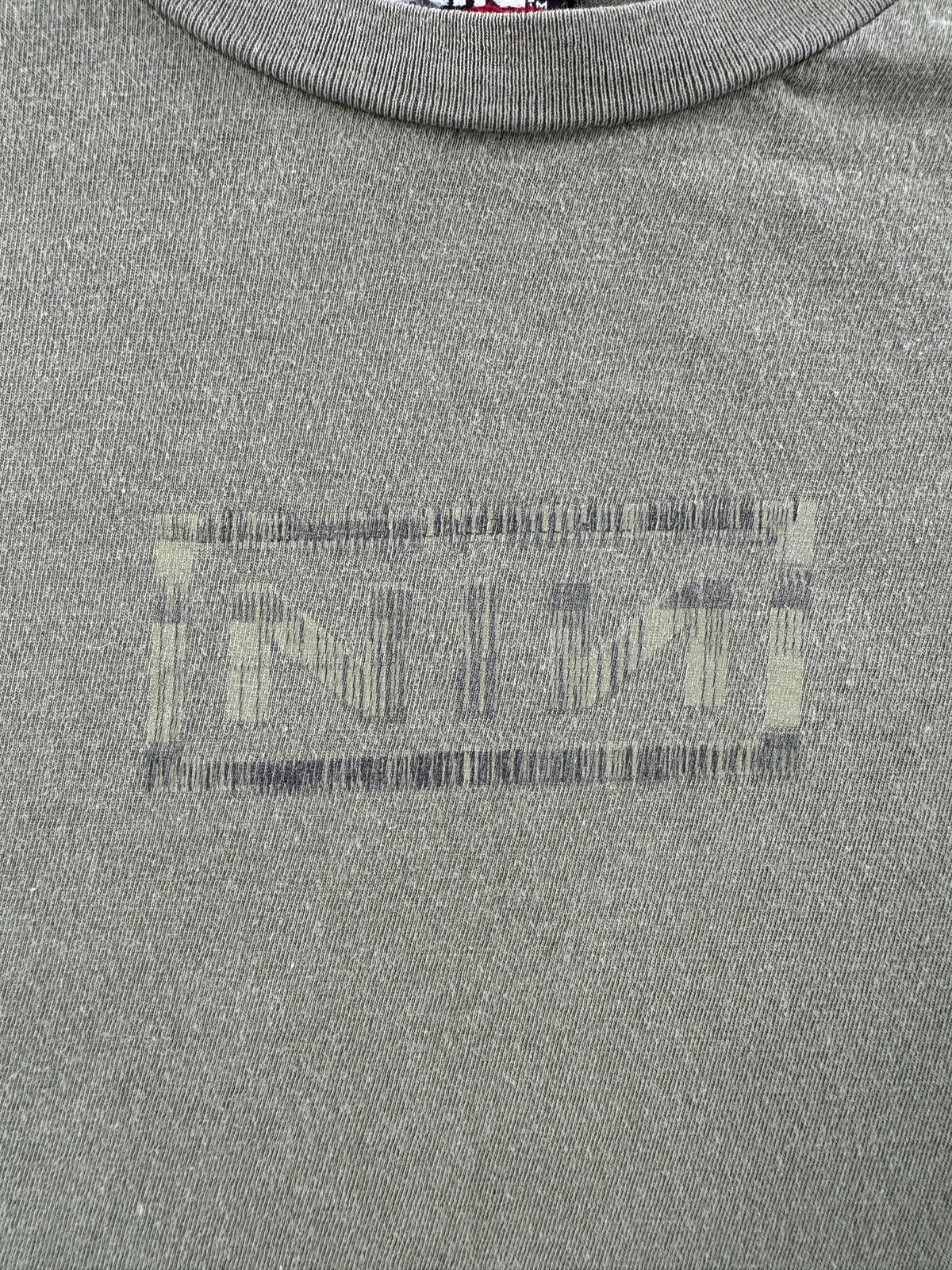 graphic of Vintage Nine Inch Nails Giant Tag Tee SZ M