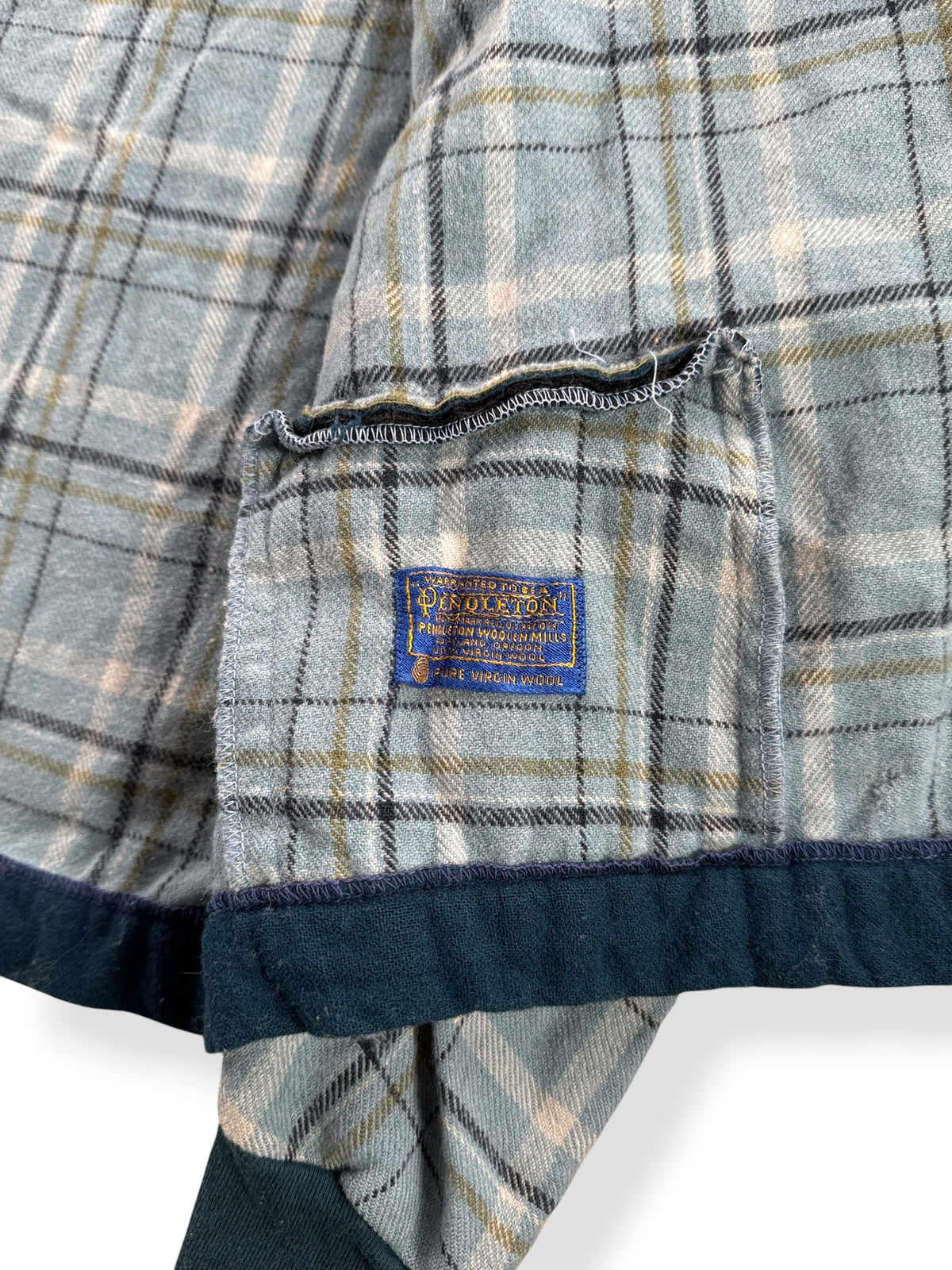 Inside of Vintage Pendleton Wool Cardigan SZ L