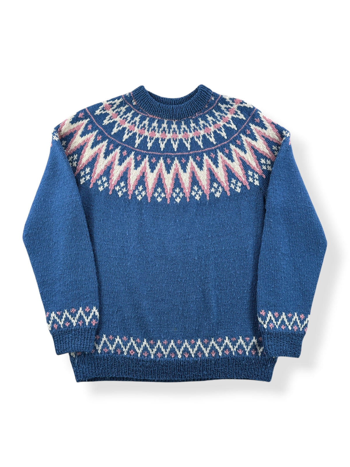 Front of Vintage Norwegian Style Sweater SZ S