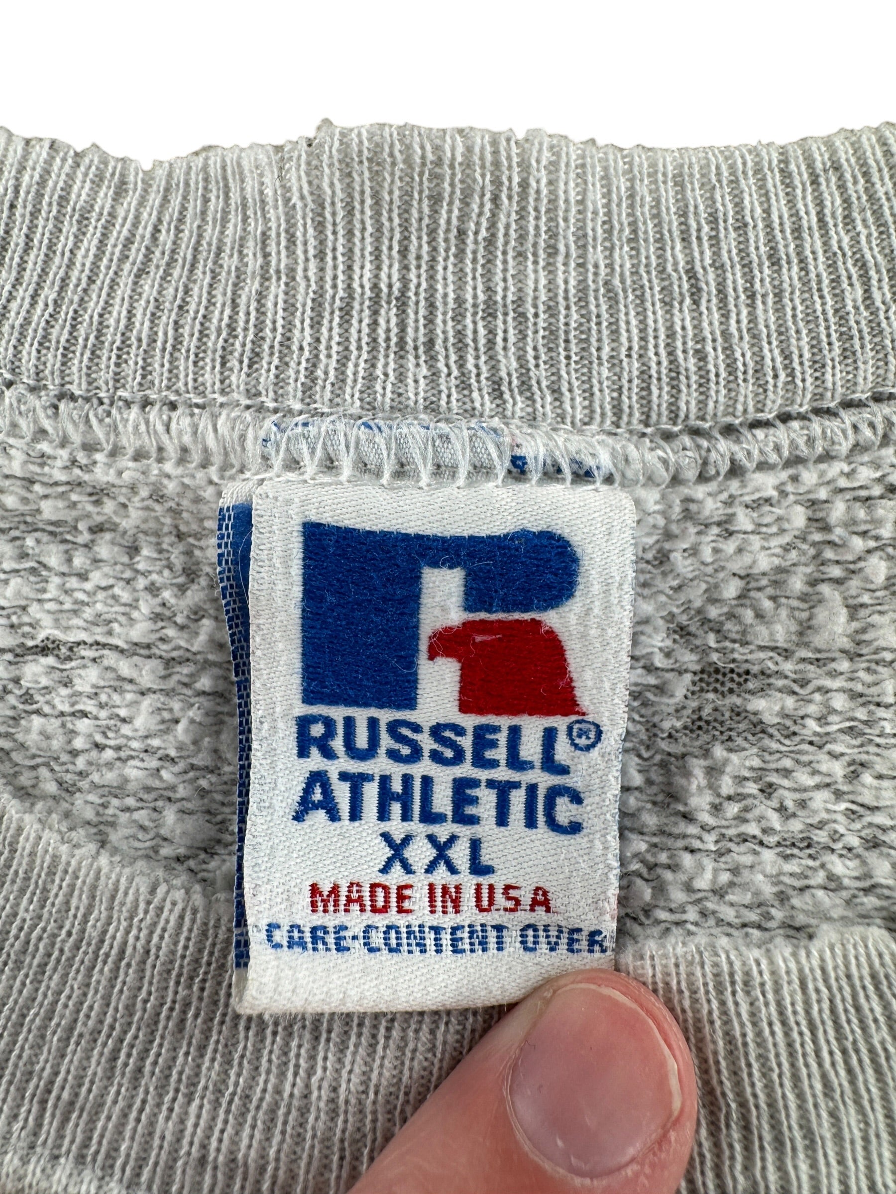 Tag on Vintage Thrashed Michigan State Crewneck SZ XXL (Fits L)