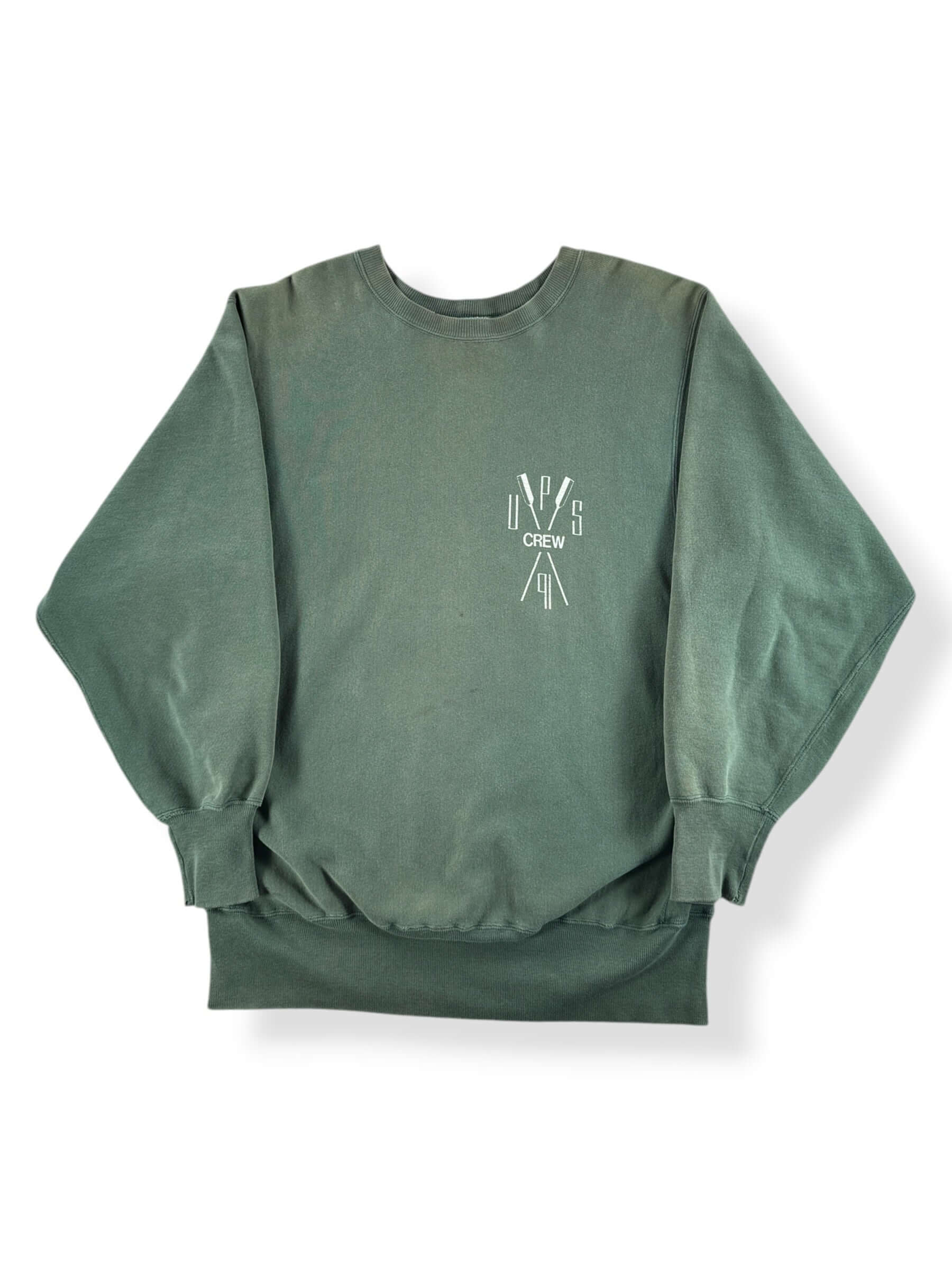 Front of Vintage University of Puget Sound Champion Reverse Weave Crewneck SZ XL (Fits L)