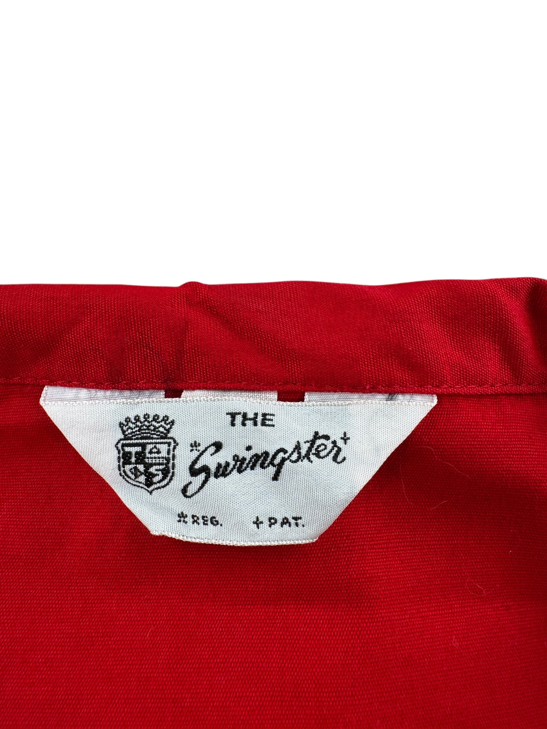 Tag on Vintage Sports Car Club of Spokane Jacket SZ M